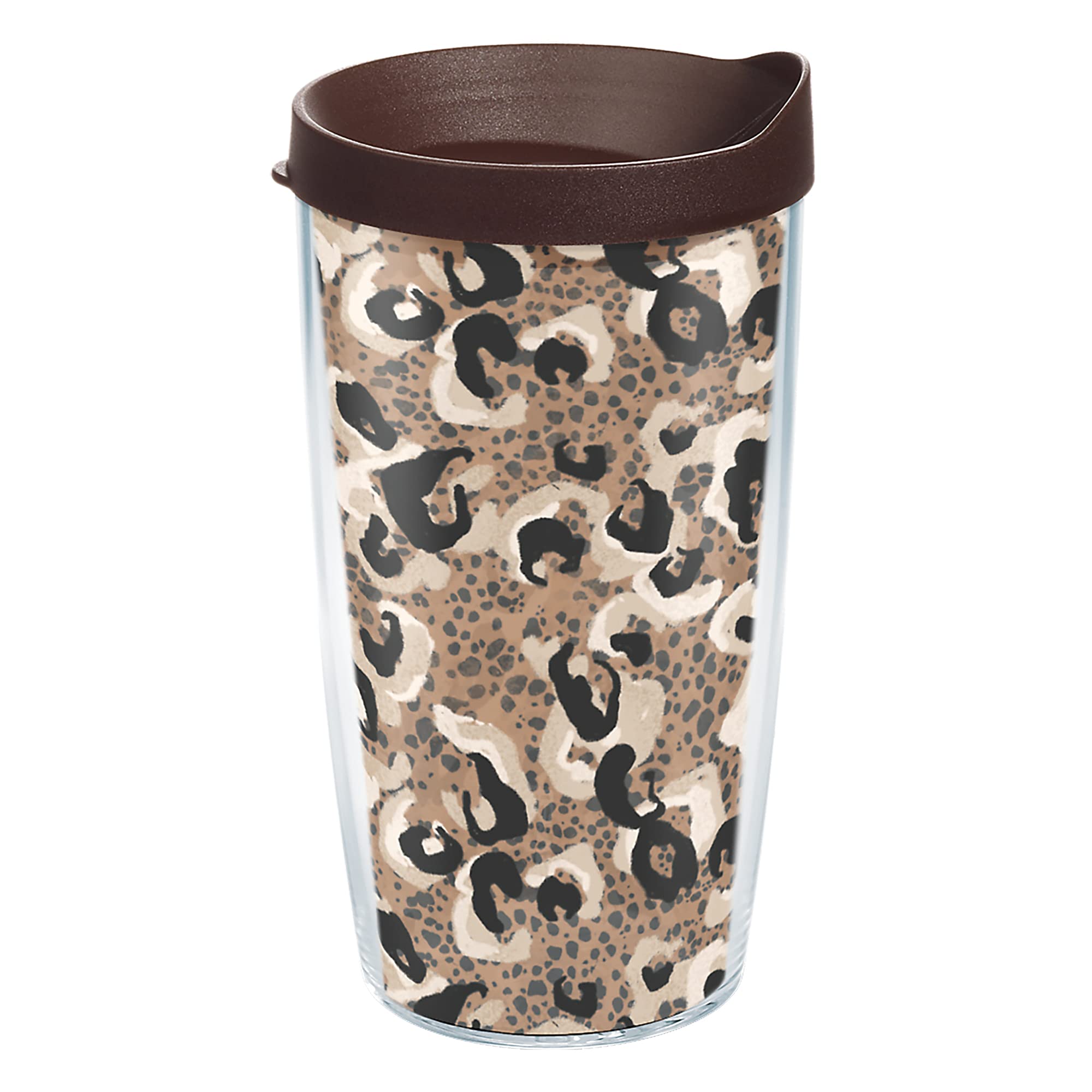 Tervis Spotted Jaguar Made In Usa Double Walled Insulated Tumbler Travel Cup Keeps Drinks Cold & Hot, 16Oz, Classic