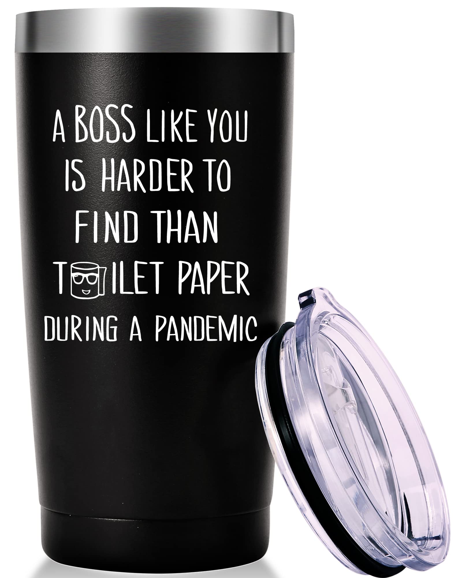 A Boss Like You Is Harder To Find Travel Mug Tumbler.Funny Boss Day,Office Gifts.Moving Appreciation Retirement Birthday Christm