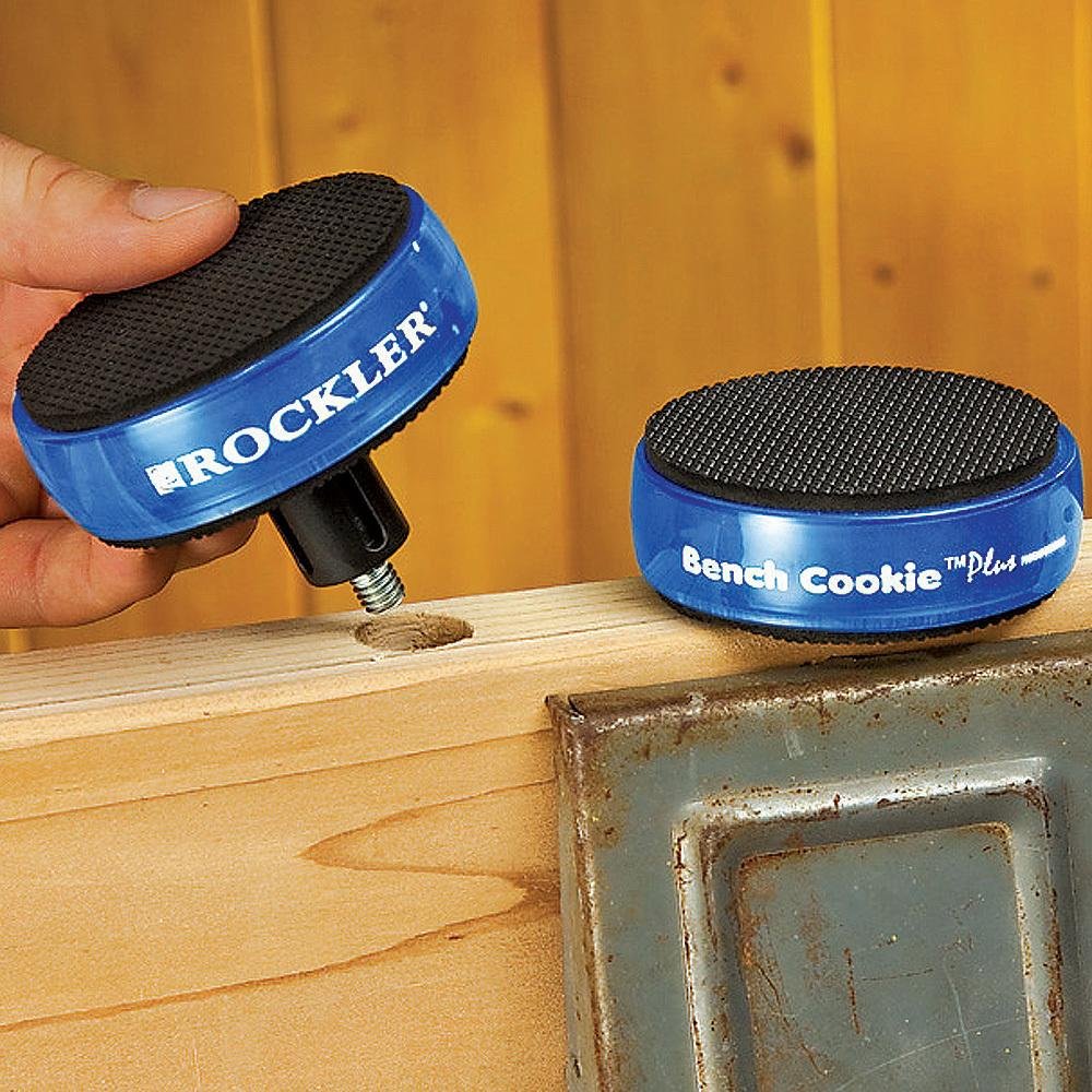 Rockler Bench Cookie Risers (2 Pack) - Connect Bench Cookies Plus Or Bench Cookies Connect For Added Height - Bench Cookie Posts