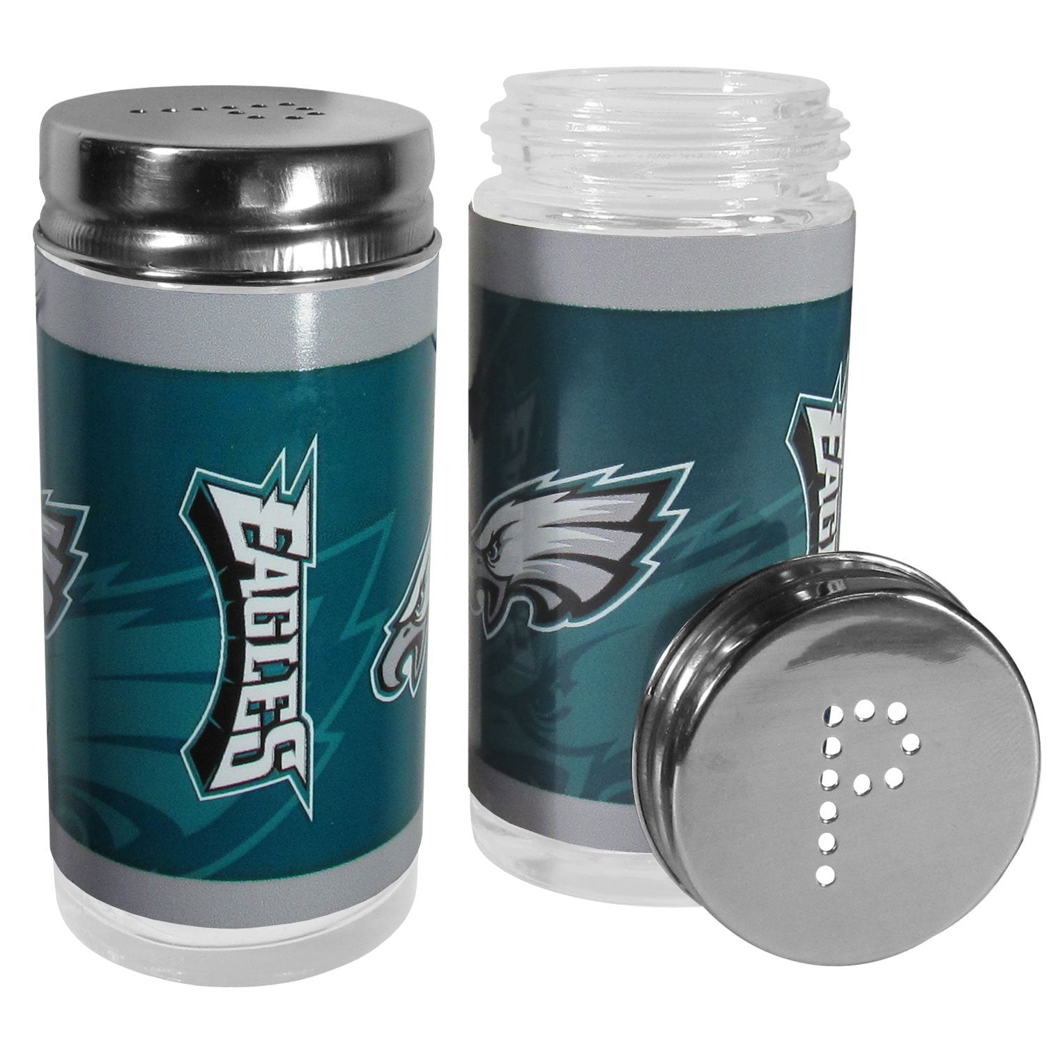 Siskiyou Sports Nfl Philadelphia Eagles Salt & Pepper Shakers, Green,