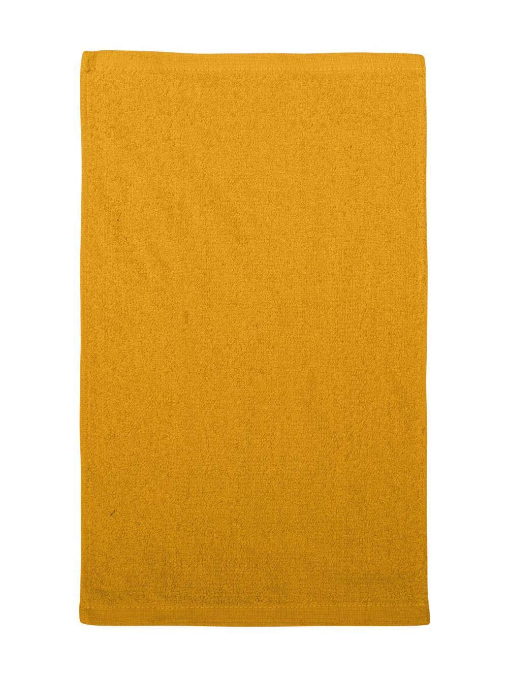 Q-Tees Budget Rally Towel - Gold  One Size