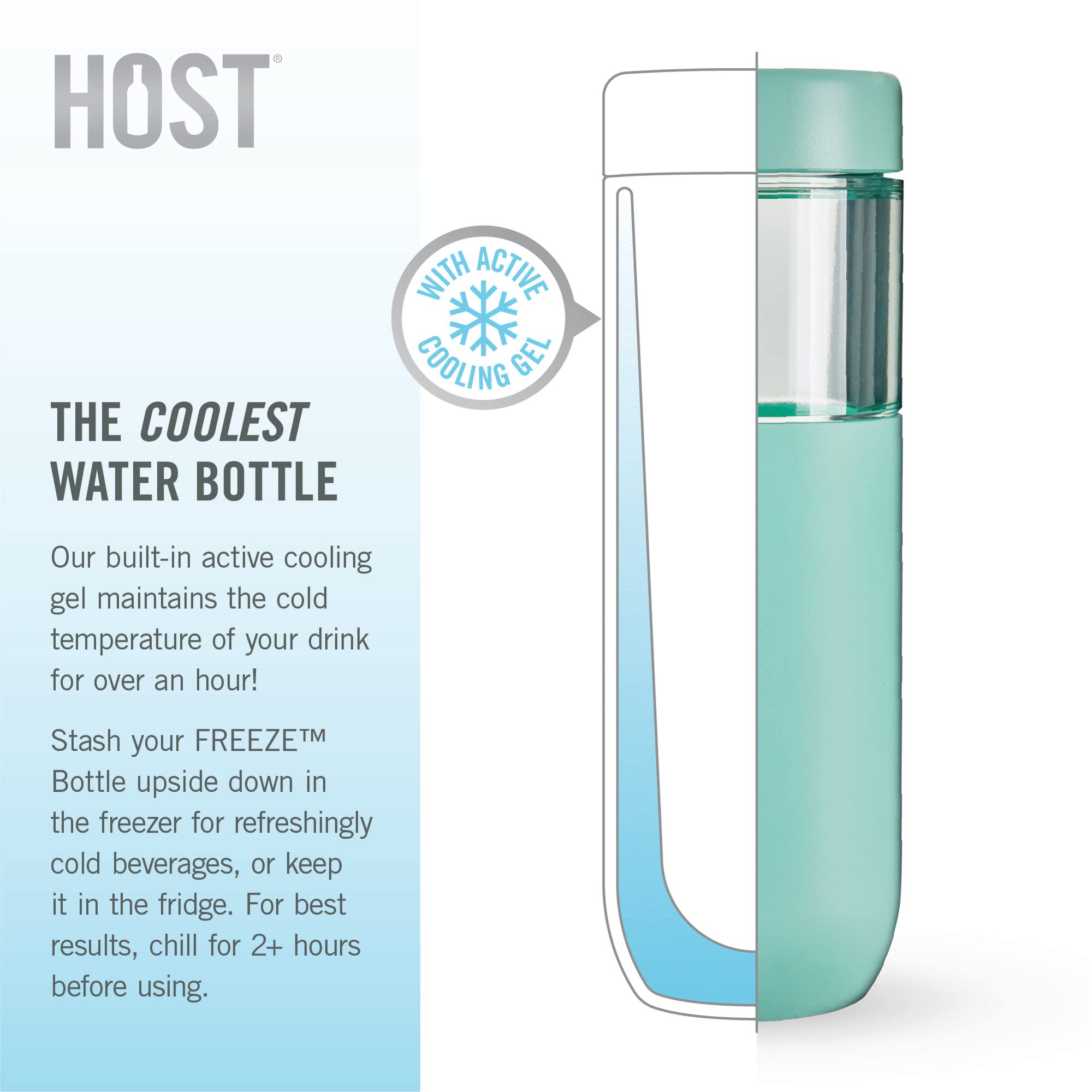 Freeze Bottle In Mint By Host