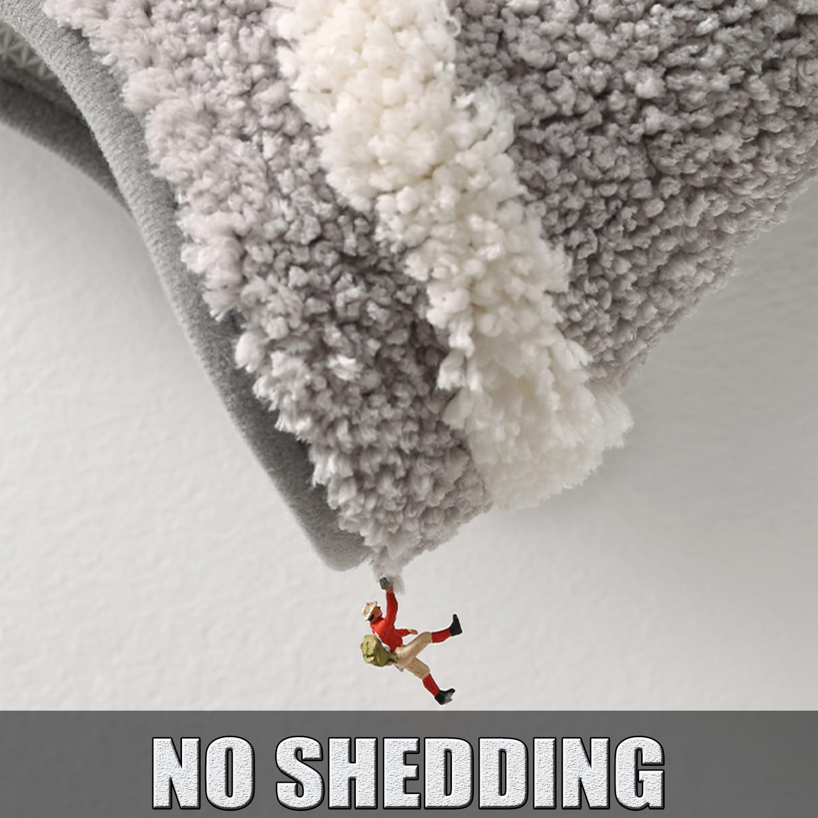 Bathroom Rug Set 2 Piece, Soft Cute Bath Mat And U-Shaped Contour Toilet Rug, Absorbent Microfiber Plush Bath Rug Set, Non-Slip