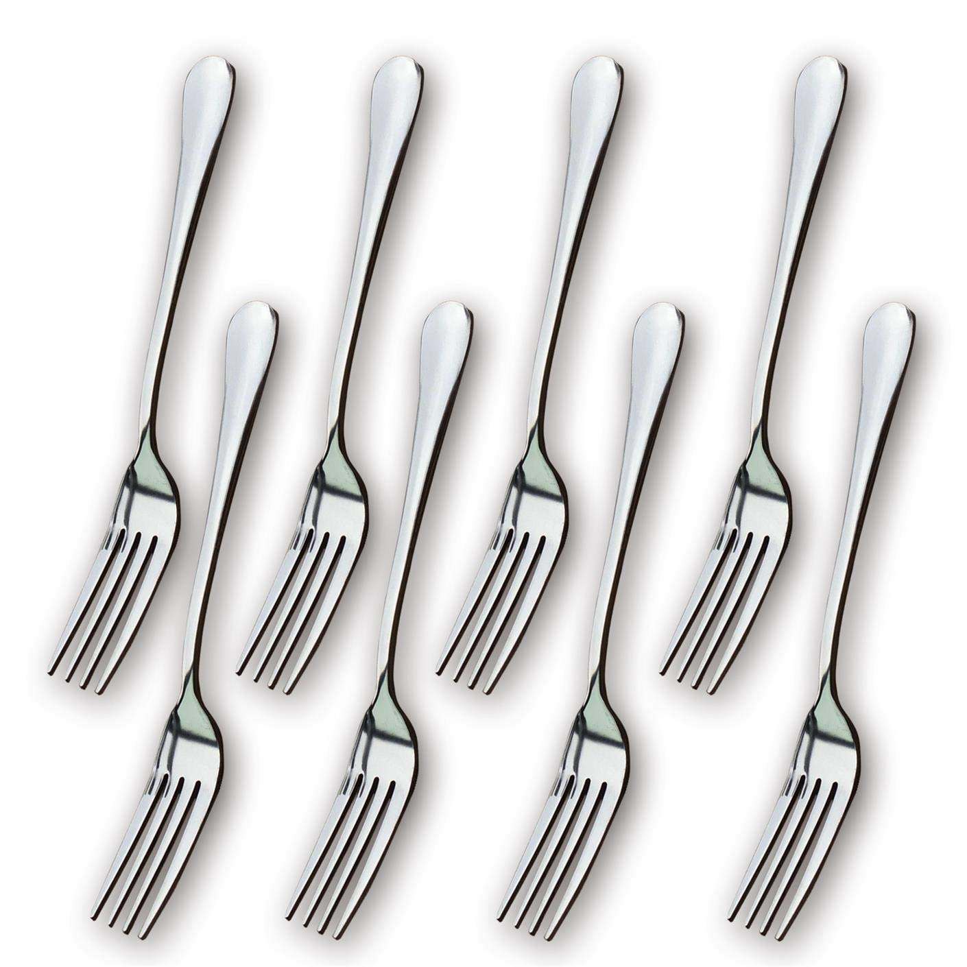 Stainless Steel Dinner Fork 7.3 Inch (8 Pcs)