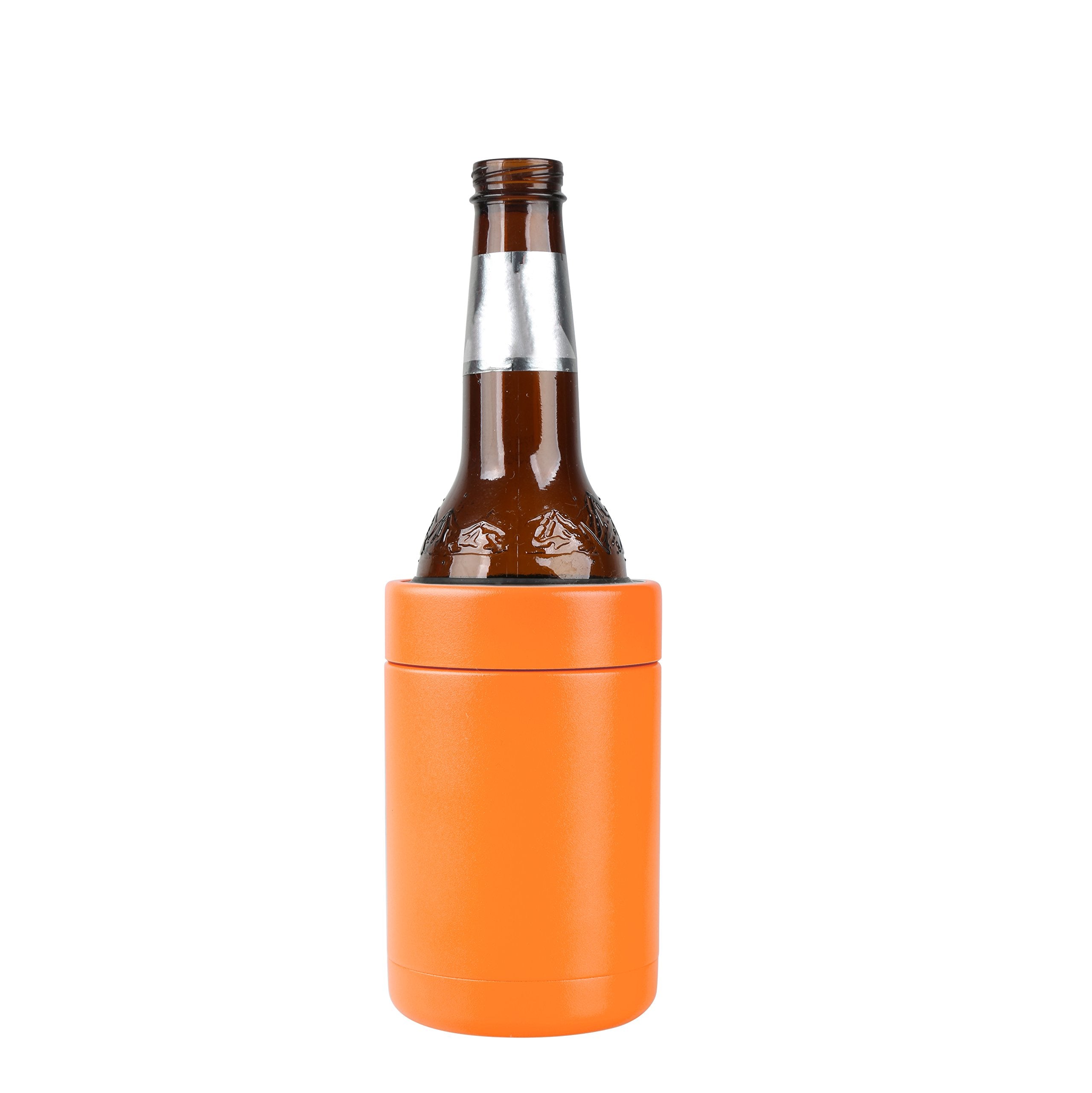 Tahoe Trails Stainless Steel 12Oz Vacuum Insulated Can And Bottle Cooler | Double Wall Can Cooler For Cans And Bottles | Copper