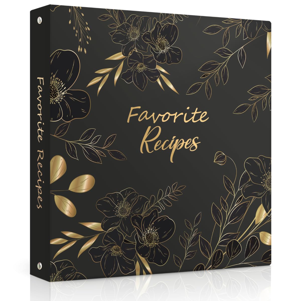 Recipe Binder 8.5X11 3 Ring, Recipe Book To Write In Your Own Recipes, Recipe Organizer With Cards, Sleeves And Dividers, Recipe