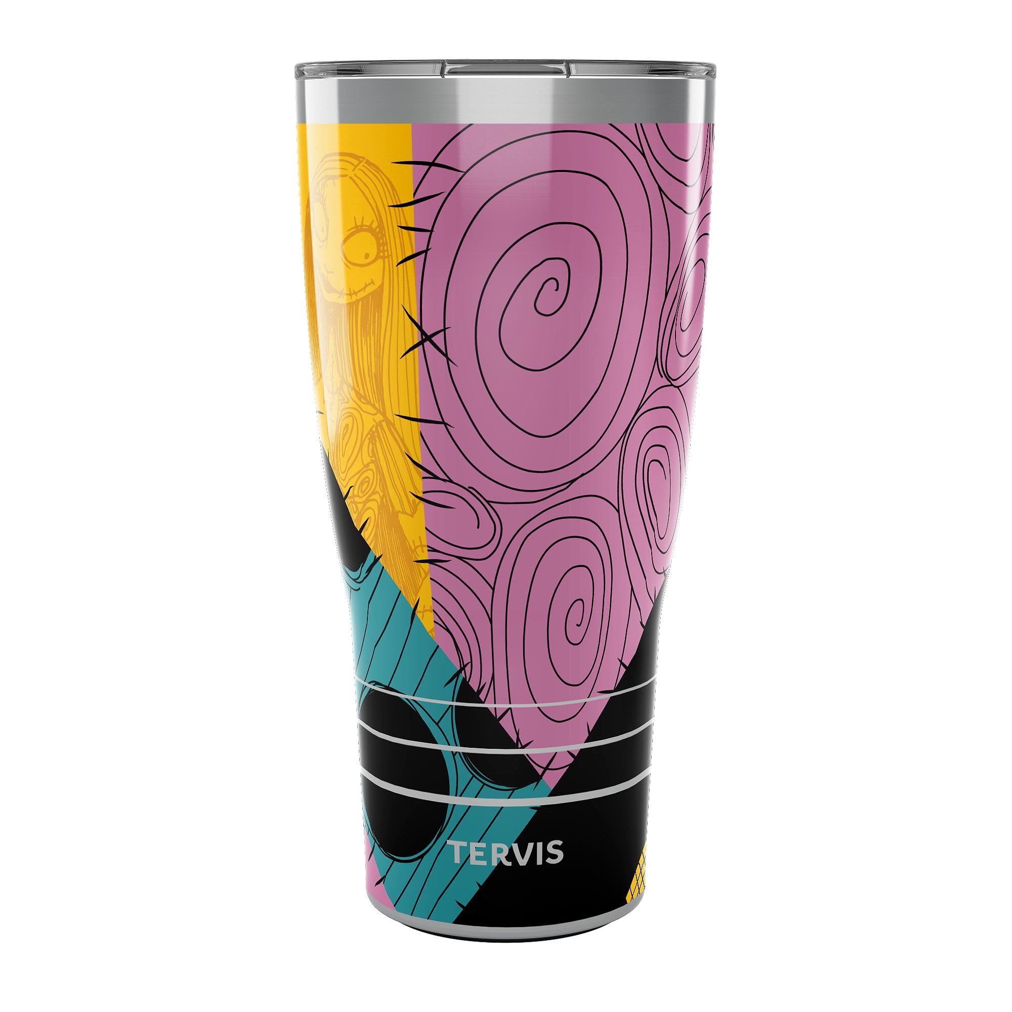 Tervis Traveler Disney Nightmare Before Christmas Sally Swirls Triple Walled Insulated Tumbler Travel Cup Keeps Drinks Cold & Ho