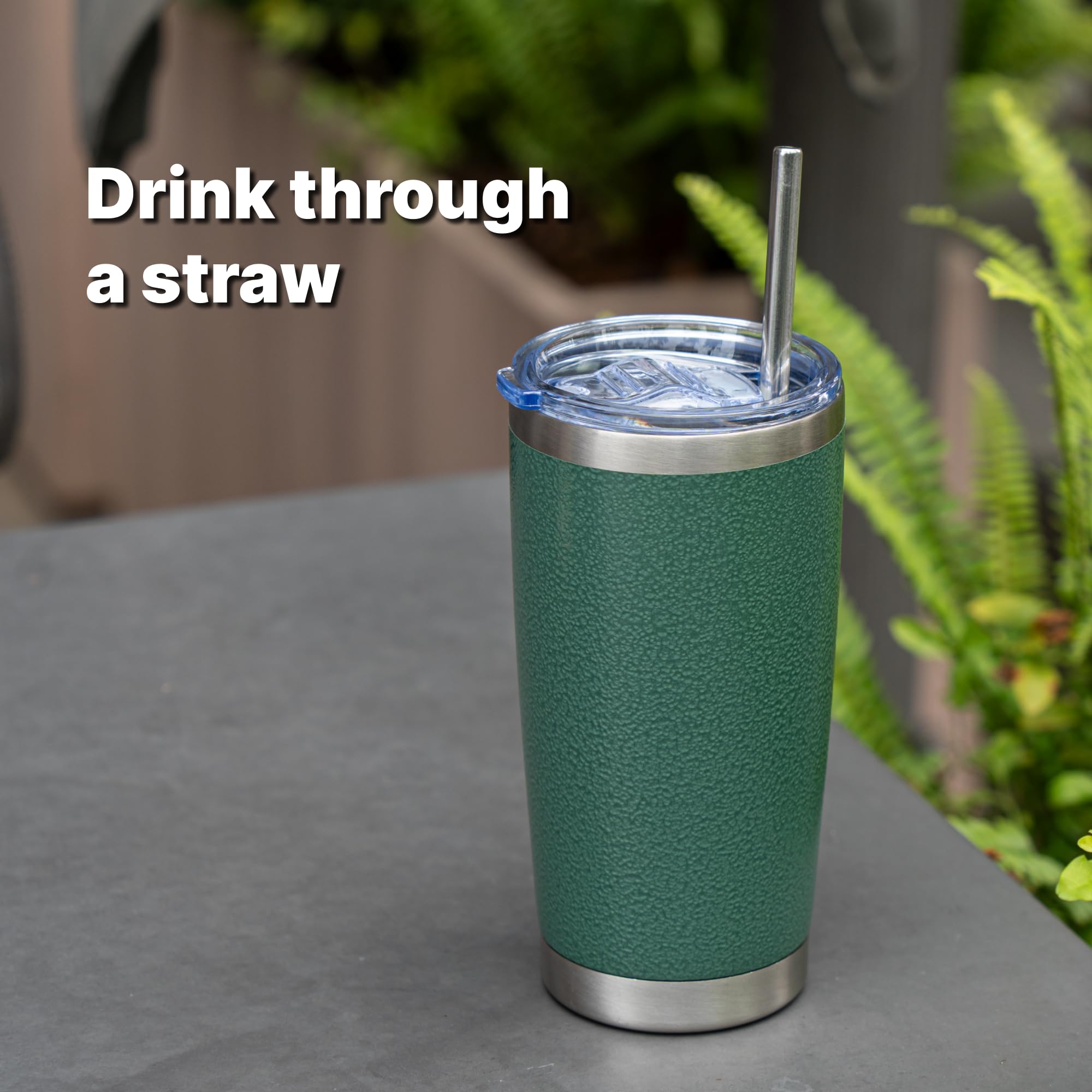 Bluwing 20 Oz Tumbler Lids For Yeti, Sunwill, Wetoweto Tumbler And More, 2 Pack Spill Proof Covers For 20Oz Tumblers, Bpa-Free