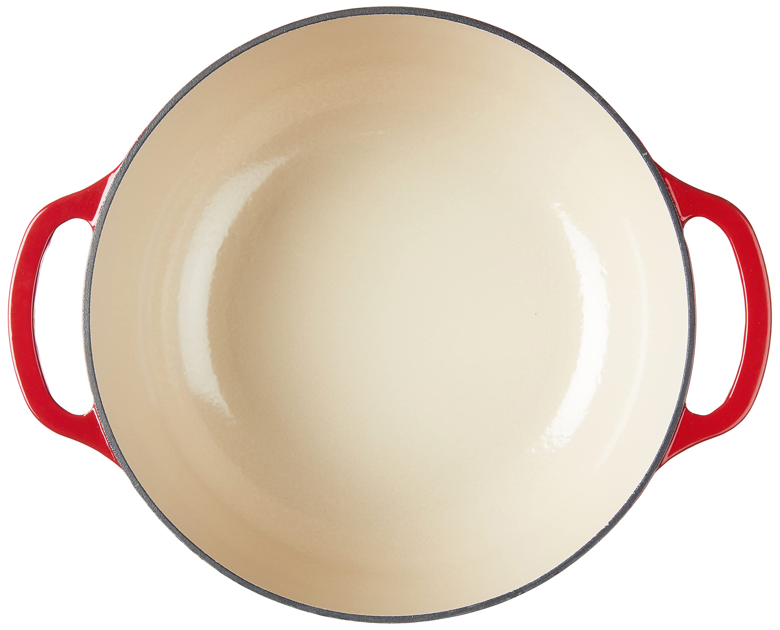 Lodge 75 Quart Enameled Cast Iron Dutch Oven With Lid - Dual Handles - Oven Safe Up To 500A F Or On Stovetop - Use To Marinate,