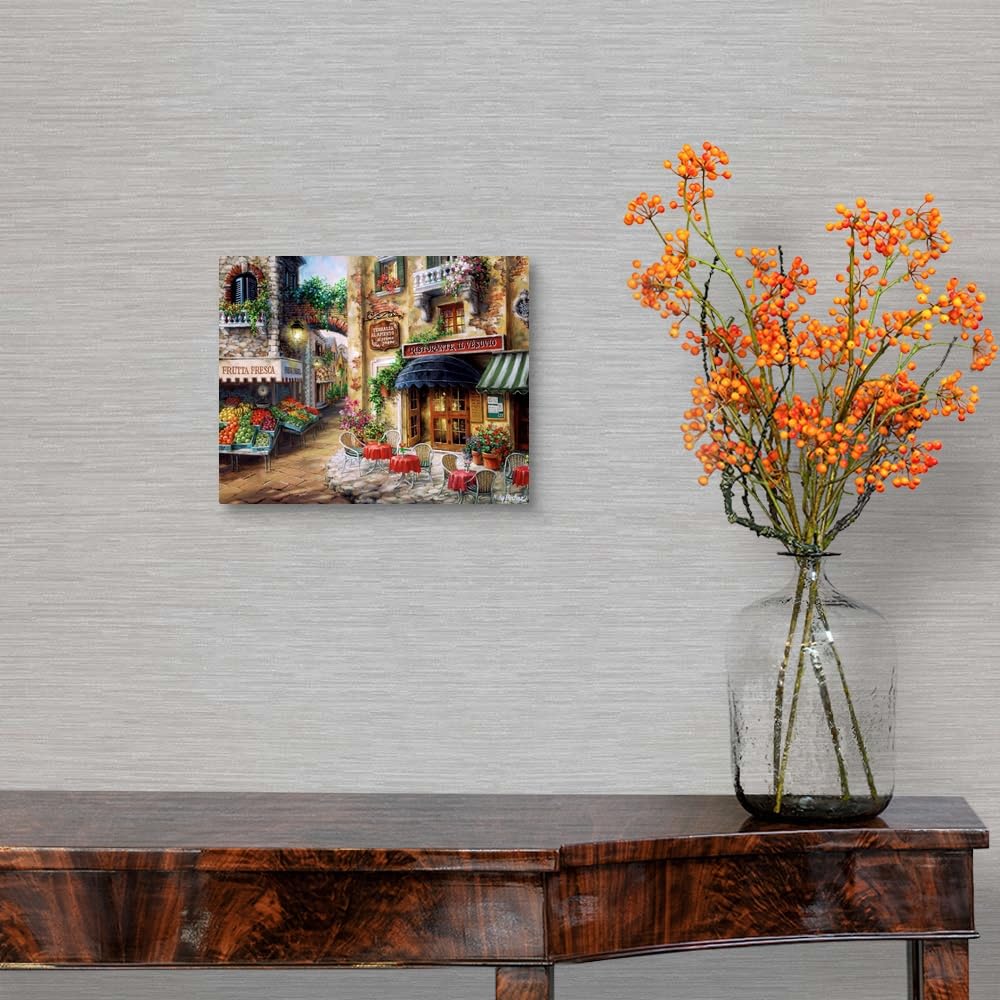 Canvas On Demand Buon Appetito Canvas Wall Art Print By Nicky Boehme, Contemporary, Home Decor, Artwork, 10''X8''