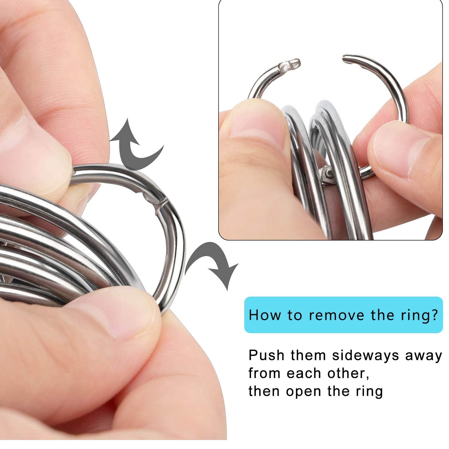 Hulisen Biscuit Cutter Set (5 Pieces/Set), Round Cookies Cutter With Handle, Professional Baking Dough Tools, Gift Package