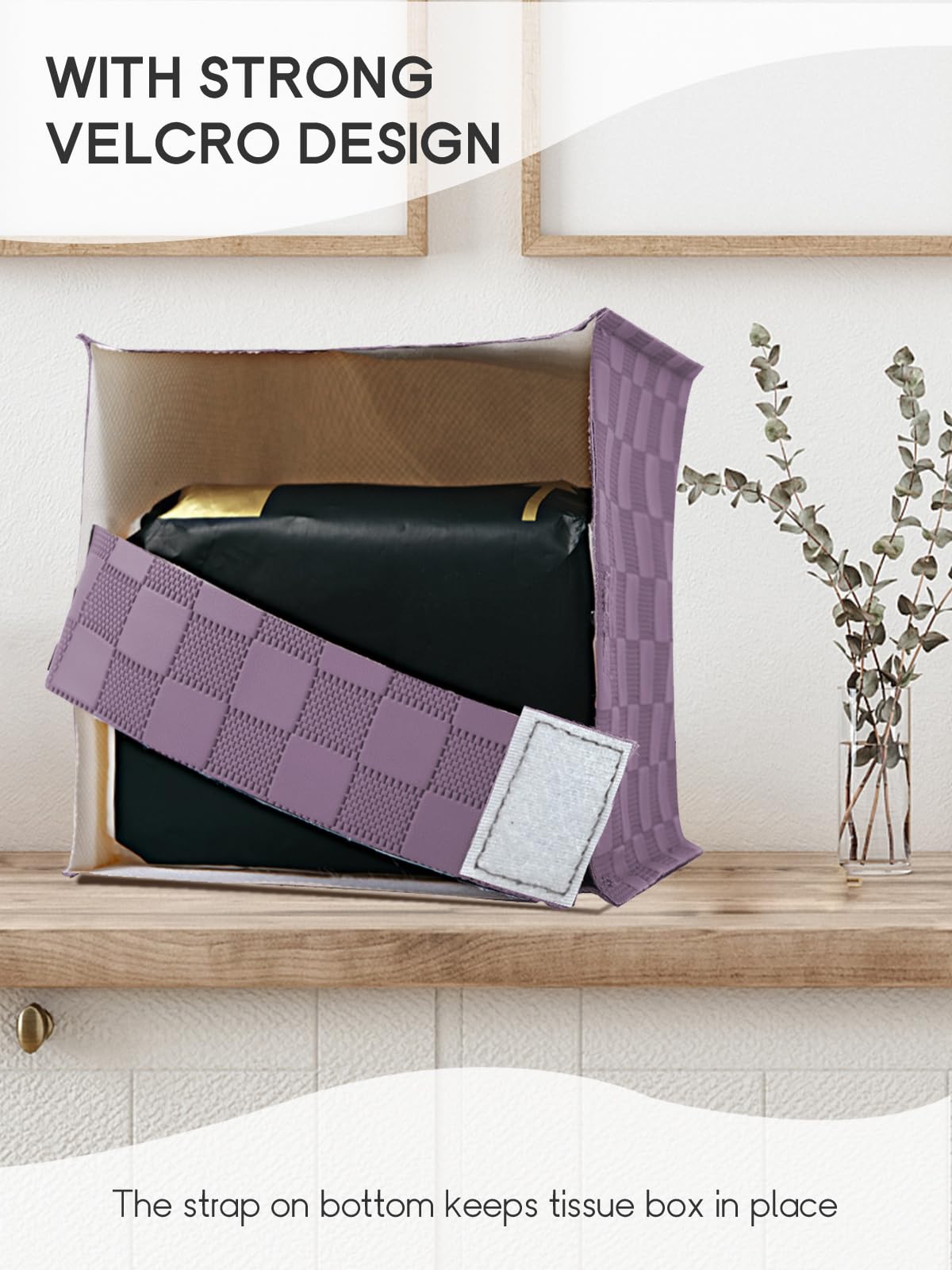 Tissue Box Cover, Tissue Box Holder Square, Tissue Holders Decorative Organizer For Home Decor, Tabletop And Car, 5''X5''X5'' (P