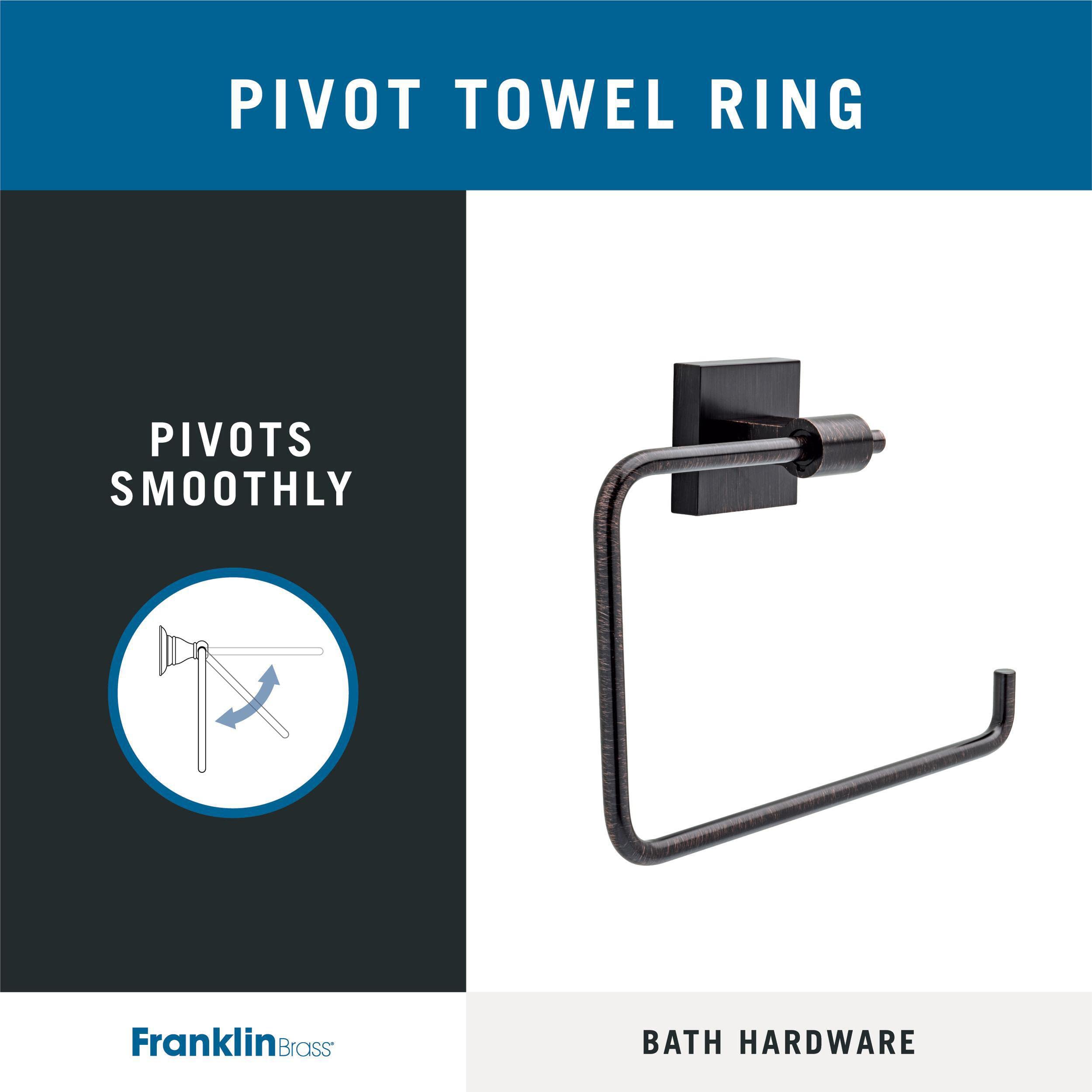 Franklin Brass MAX46-VBR Maxted Towel Ring in Venetian Bronze