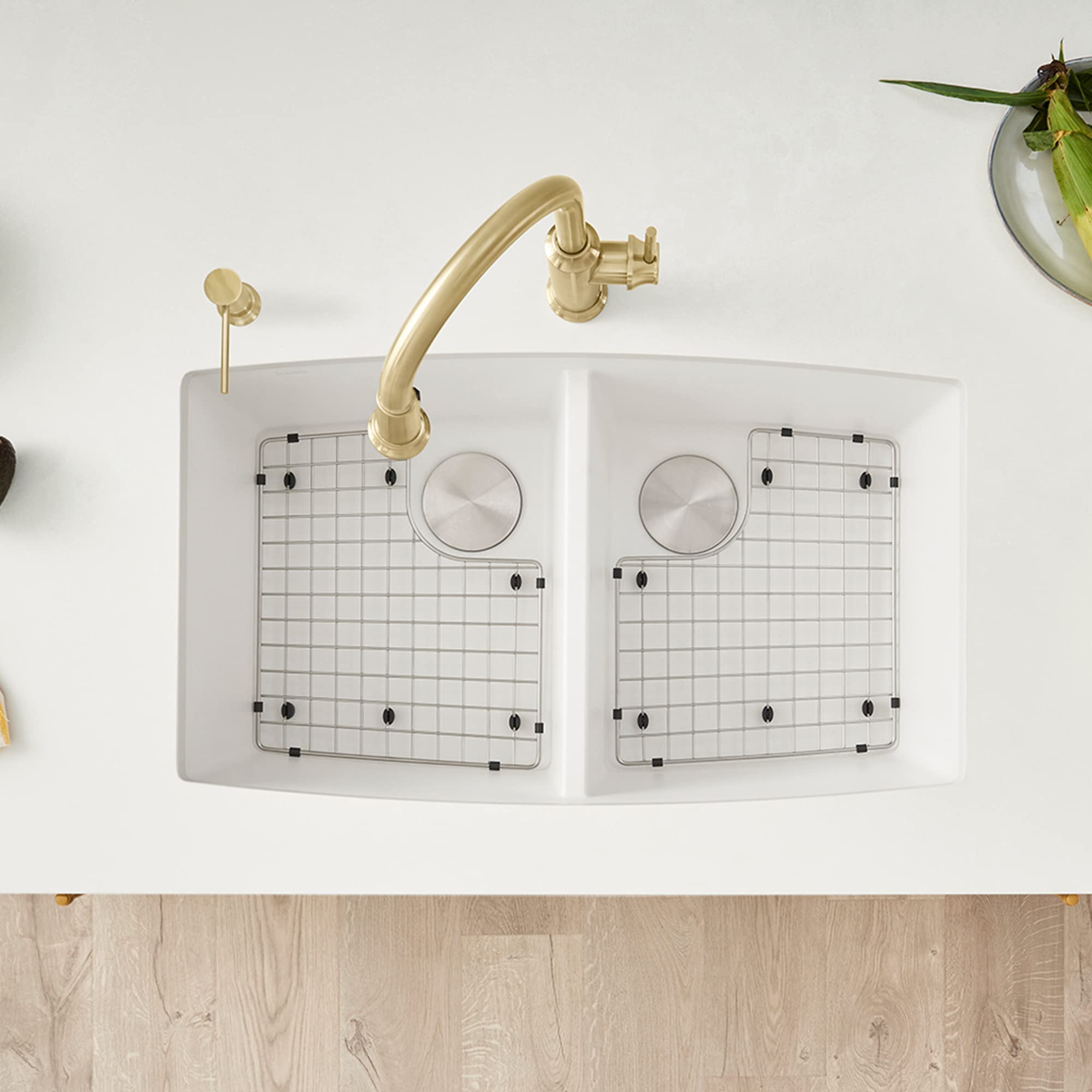 Stainless Steel Sink Grid (Fits Performa Silgranit Double Bowl Left Bowl)