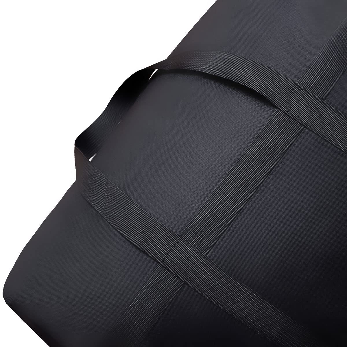 Iweik Multipurpose Extra Large Heavy Duty Storage Bags Duffle Bags For Space Saving Moving Storage (230L, Black)