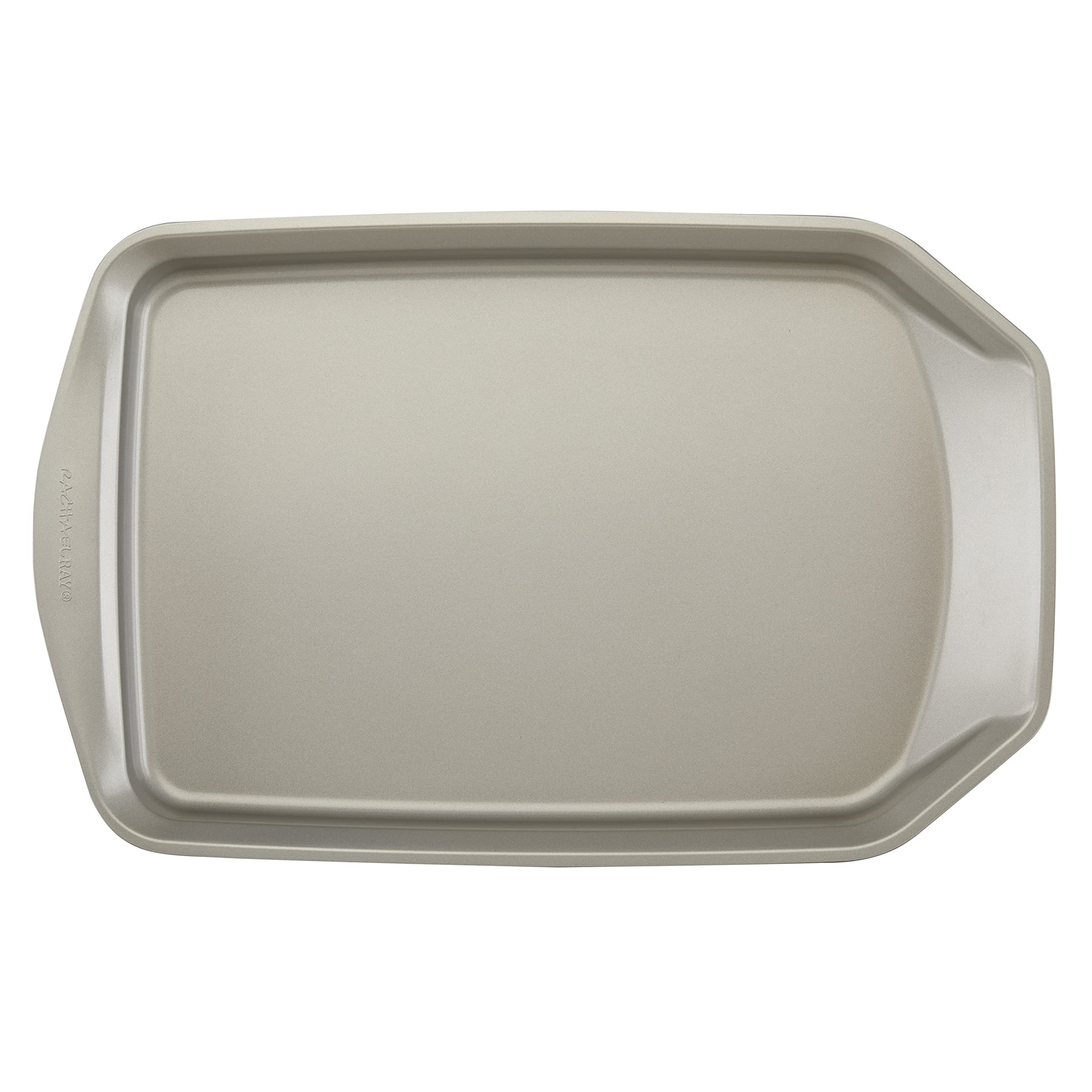 Rachael Ray Bakeware Nonstick Crisp And Slide Sheet Pan Set, 2 Piece, Gray