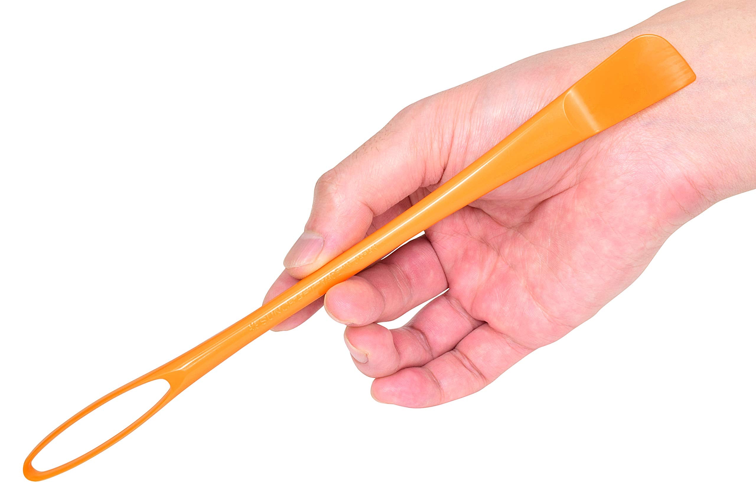 Seki Japan Egg Mix Stick, Egg Yolk And White Strring Plastic Orange Body With Egg Shell Removal Spatula