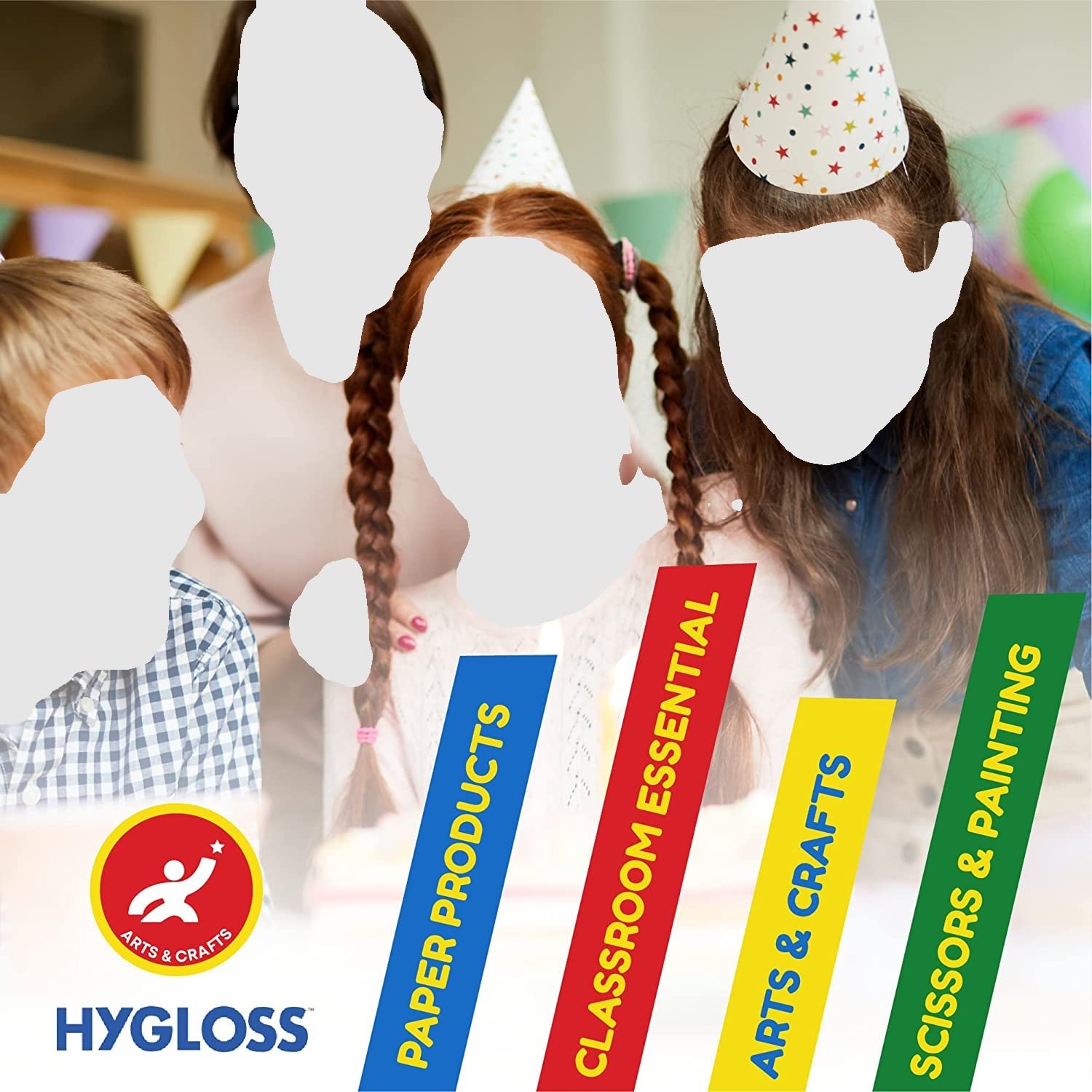 Hygloss Products 9 White Paper Plates - Uncoated - Use For Foodware, Events, Activities, Crafts Projects And More - Environmen