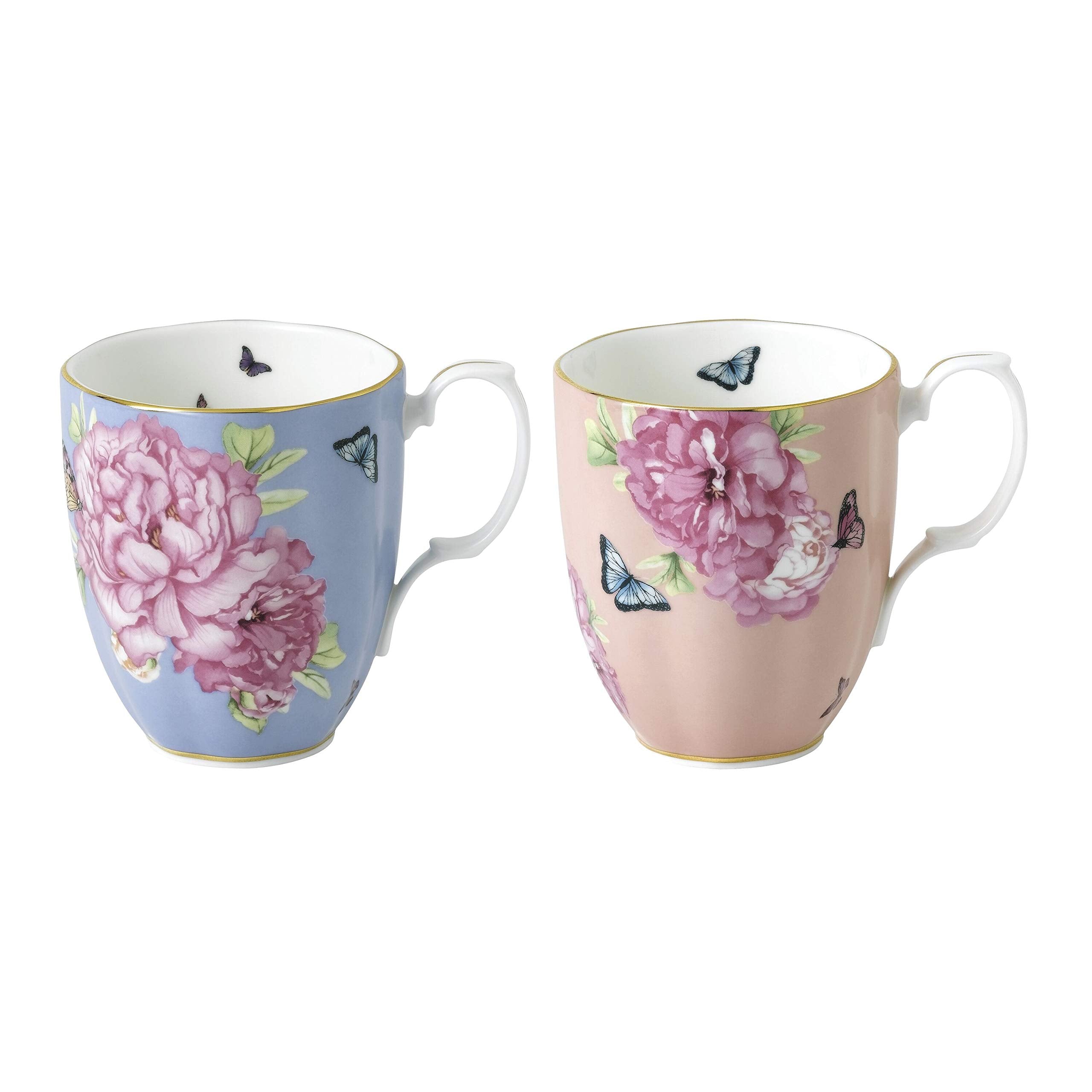 Royal Albert Miranda Kerr Friendship Mugs Hope & Tranquility Set Of 2