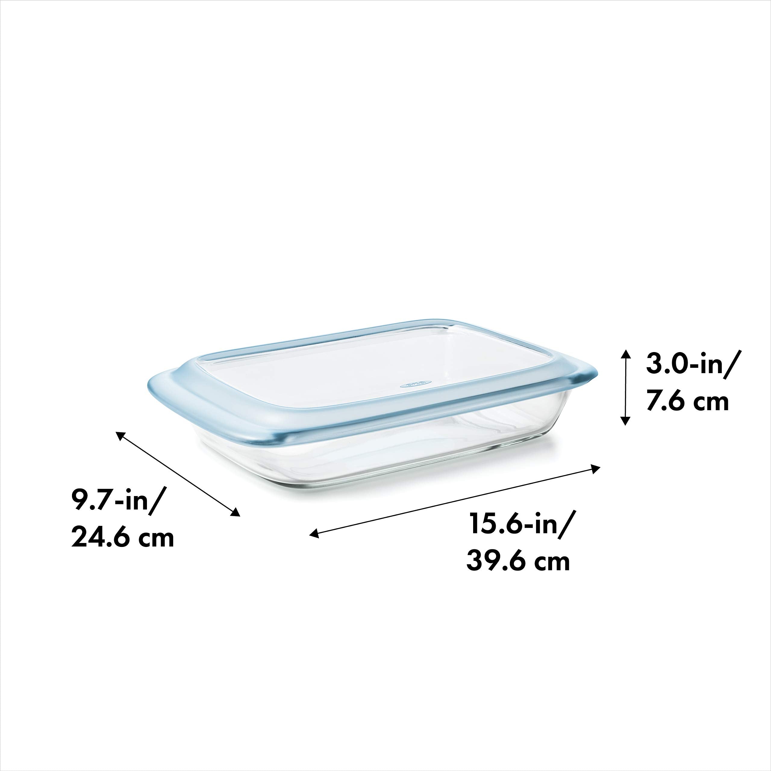 Oxo Good Grips Glass 3 Qt Baking Dish With Lid