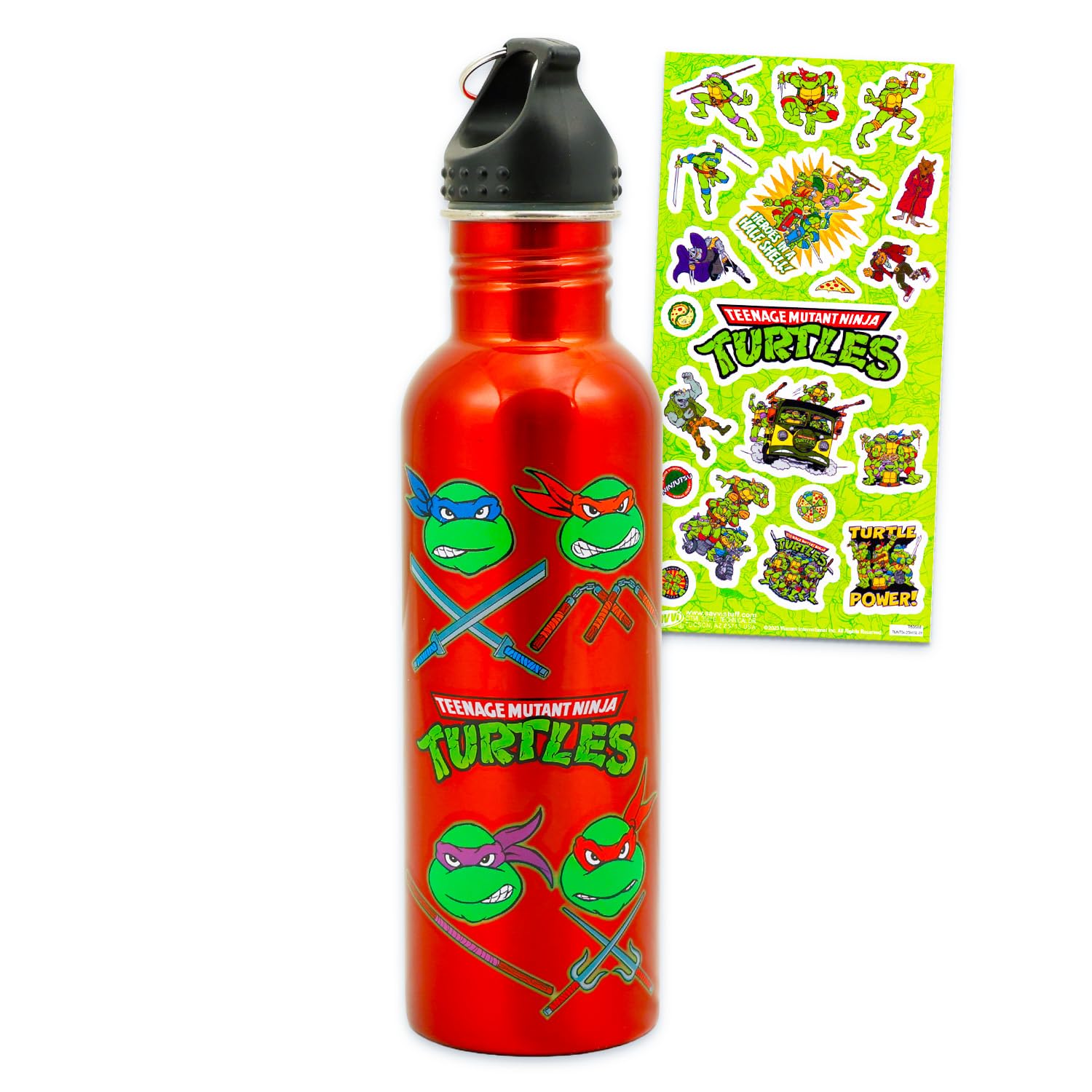 Teenage Mutant Ninja Turtles Stainless Steel Water Bottle Bundle