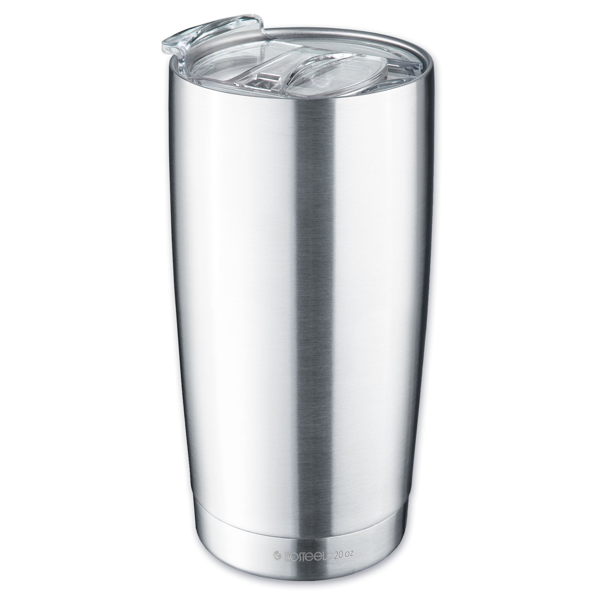 Isosteel Vacuum Travel Mug Va-9583 20 Liq. Oz (0.6 Liter) 18/8 Stainless Steel By Isosteel