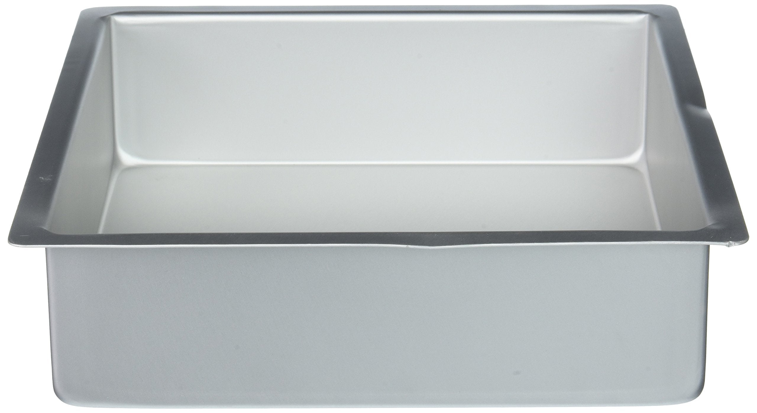 Ny Cake Anodized Aluminum Square Cake Pans (10 Inch X 10 Inch X 3 Inch)
