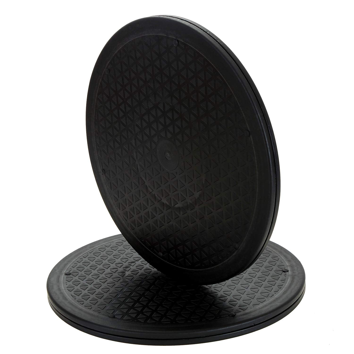 Lawei 2 Pack 12 Inch Heavy Duty Rotating Swivel Stand With Steel Ball Bearings - Lazy Susan Turntable For Flat Panel Monitors, T