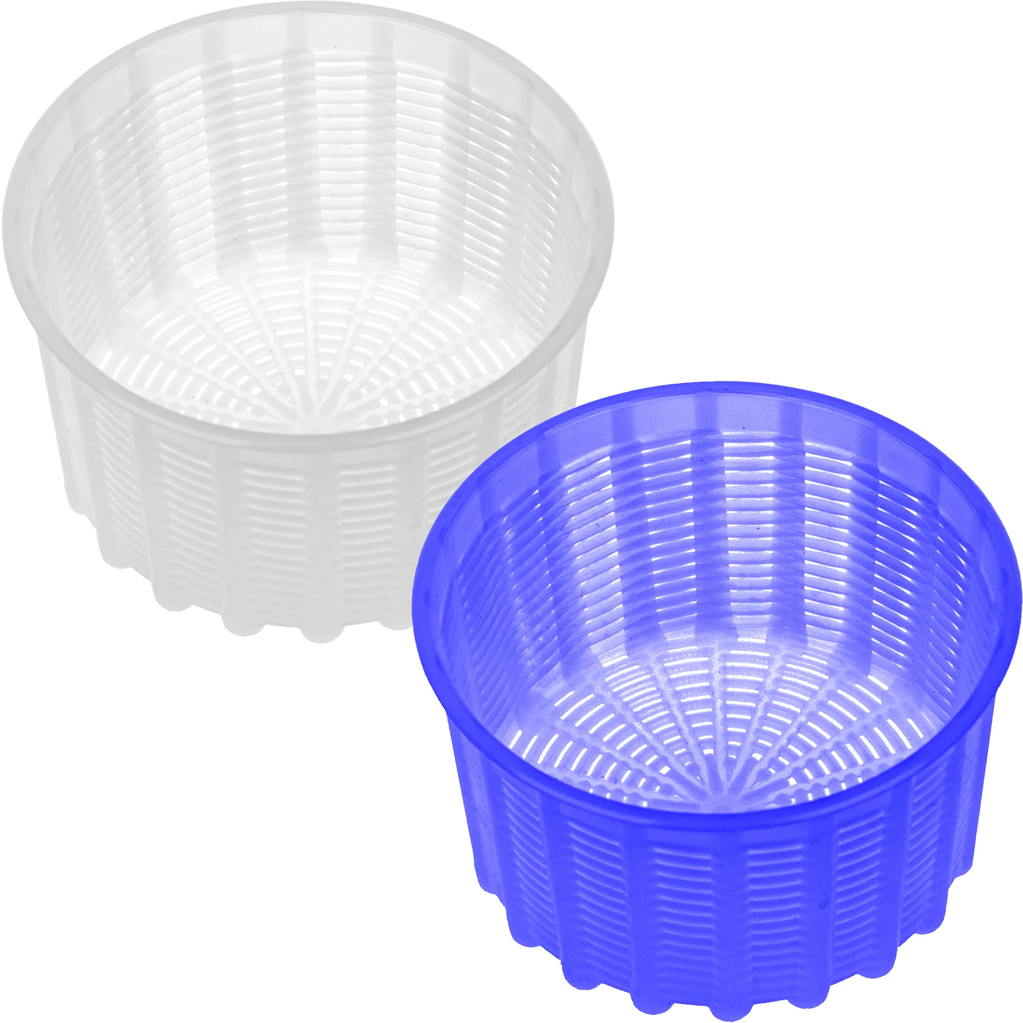 Ofxdd Cheese Mold For Cheese Making - Cheese Molds 2 Pcs - Plastic Ricotta Basket 20 Oz - Cheese Form Mold For Feta, Camembert,