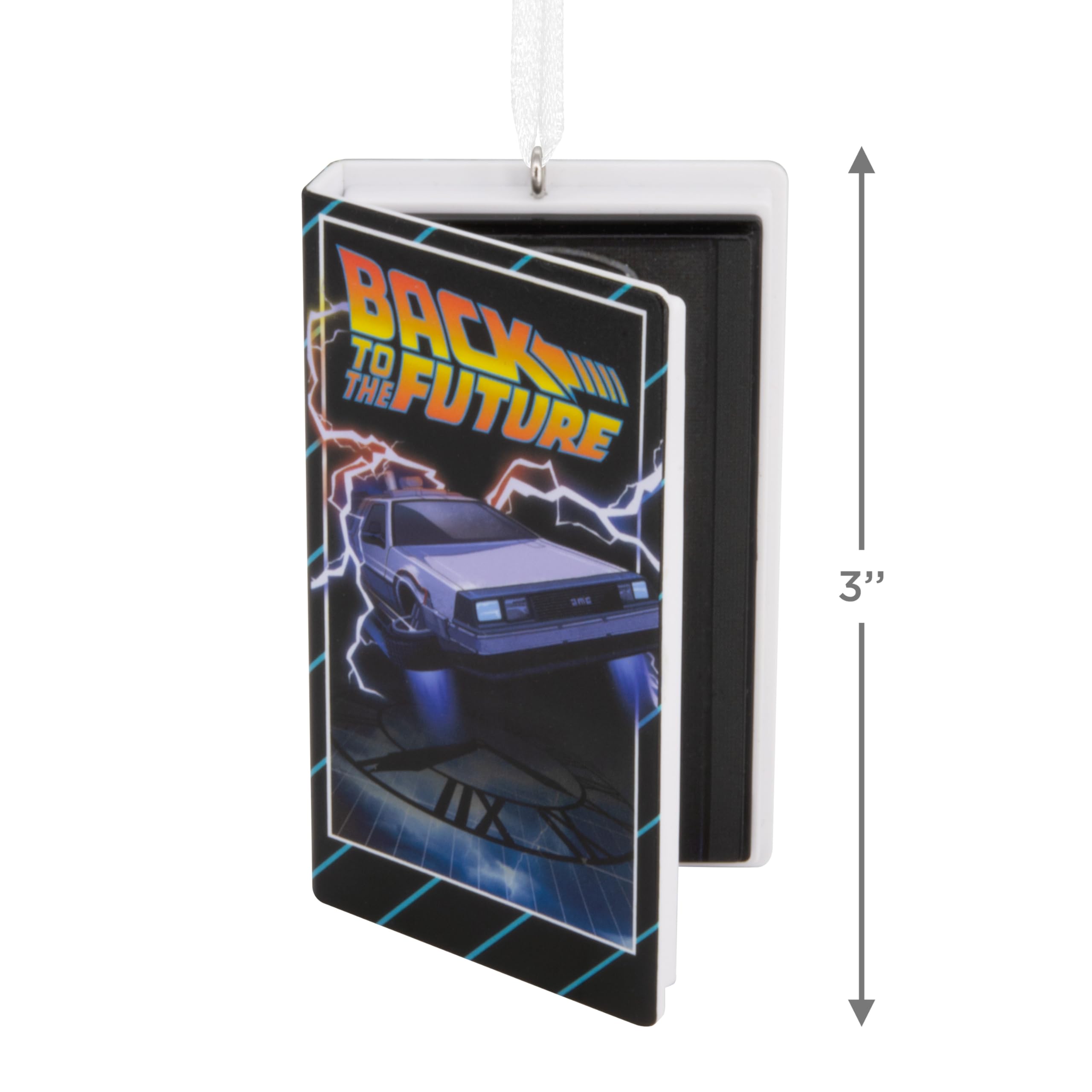 Hallmark Back to The Future Retro Video Cassette Case Christmas Ornament
