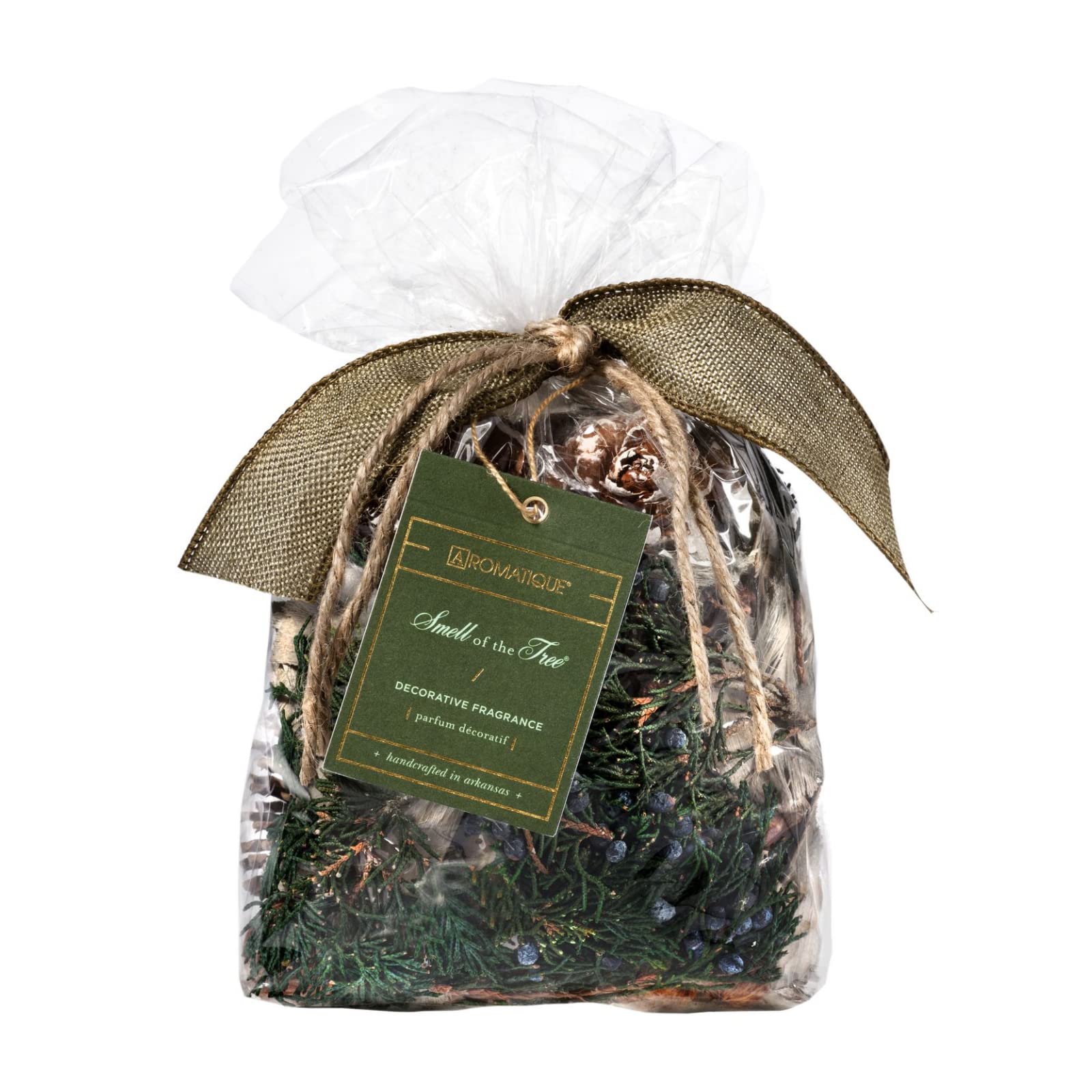 Aromatique The Smell of Tree Potpourri Bag 8oz - Decorative Home Fragrance, Perfect Winter Christmas Decoration Pinecomb Air Fre