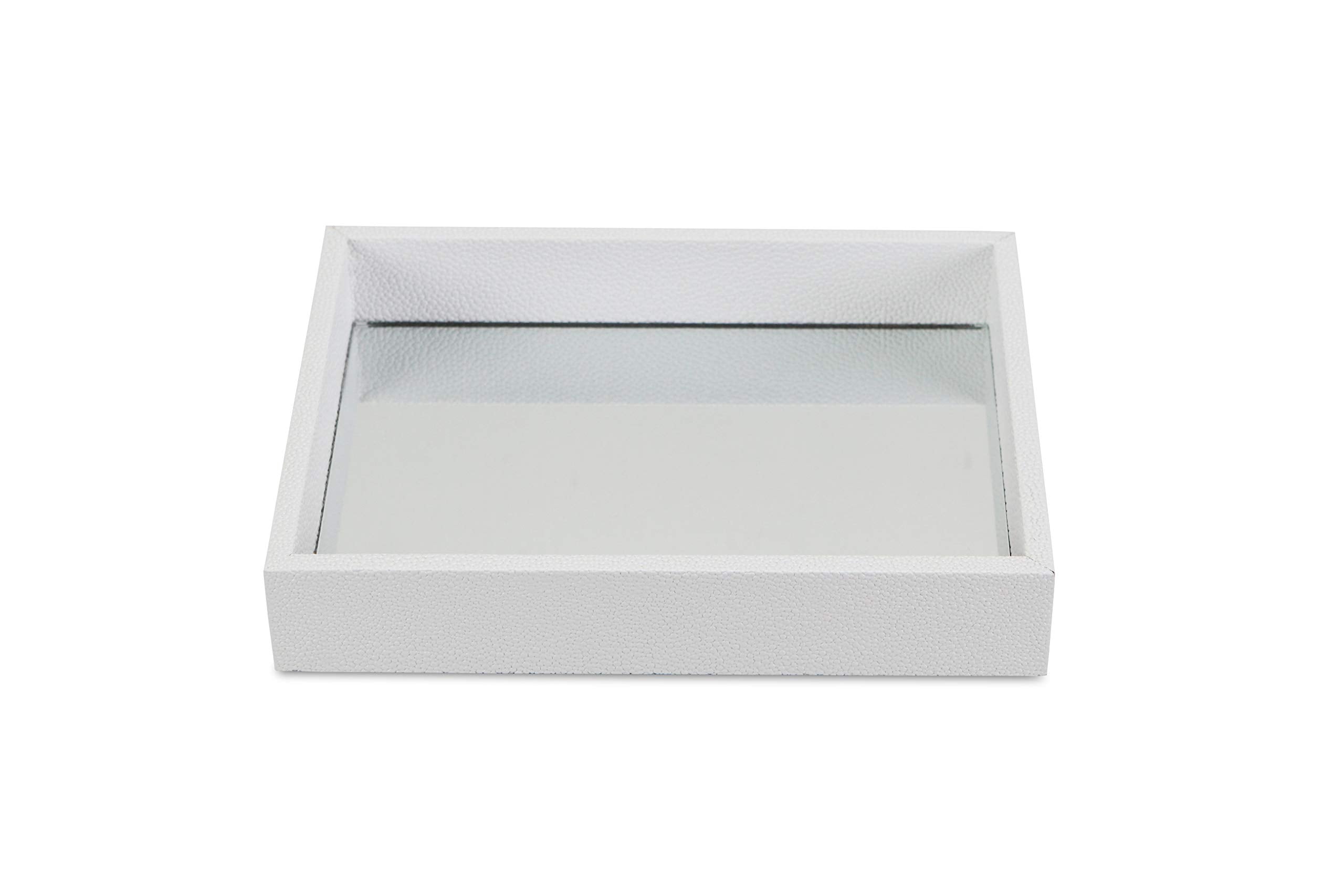 Cheung 'S Fp-3987W White Raised Bubble Tray With Mirror