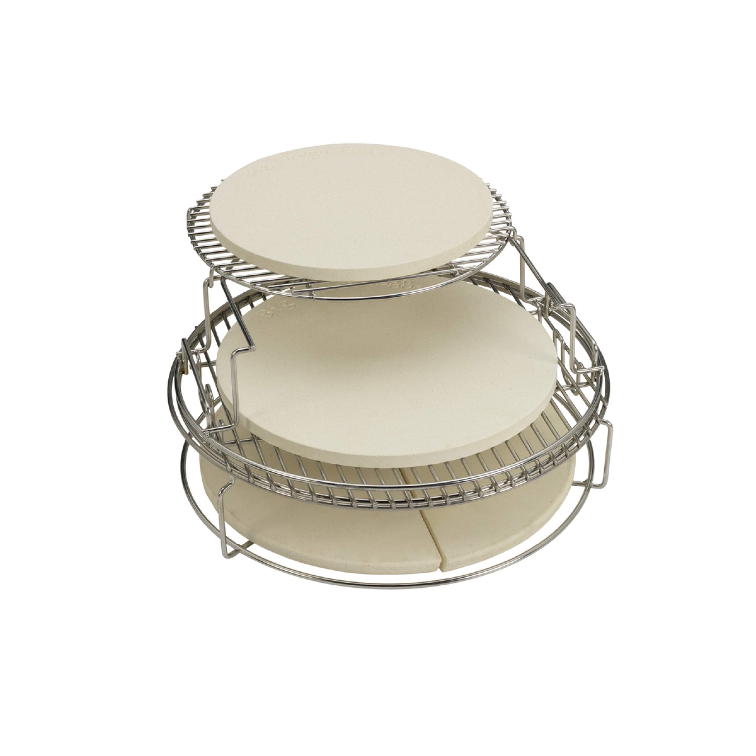 3 Tier 5 Piece Eggspander Replacement Kit For Large Big Green Egg