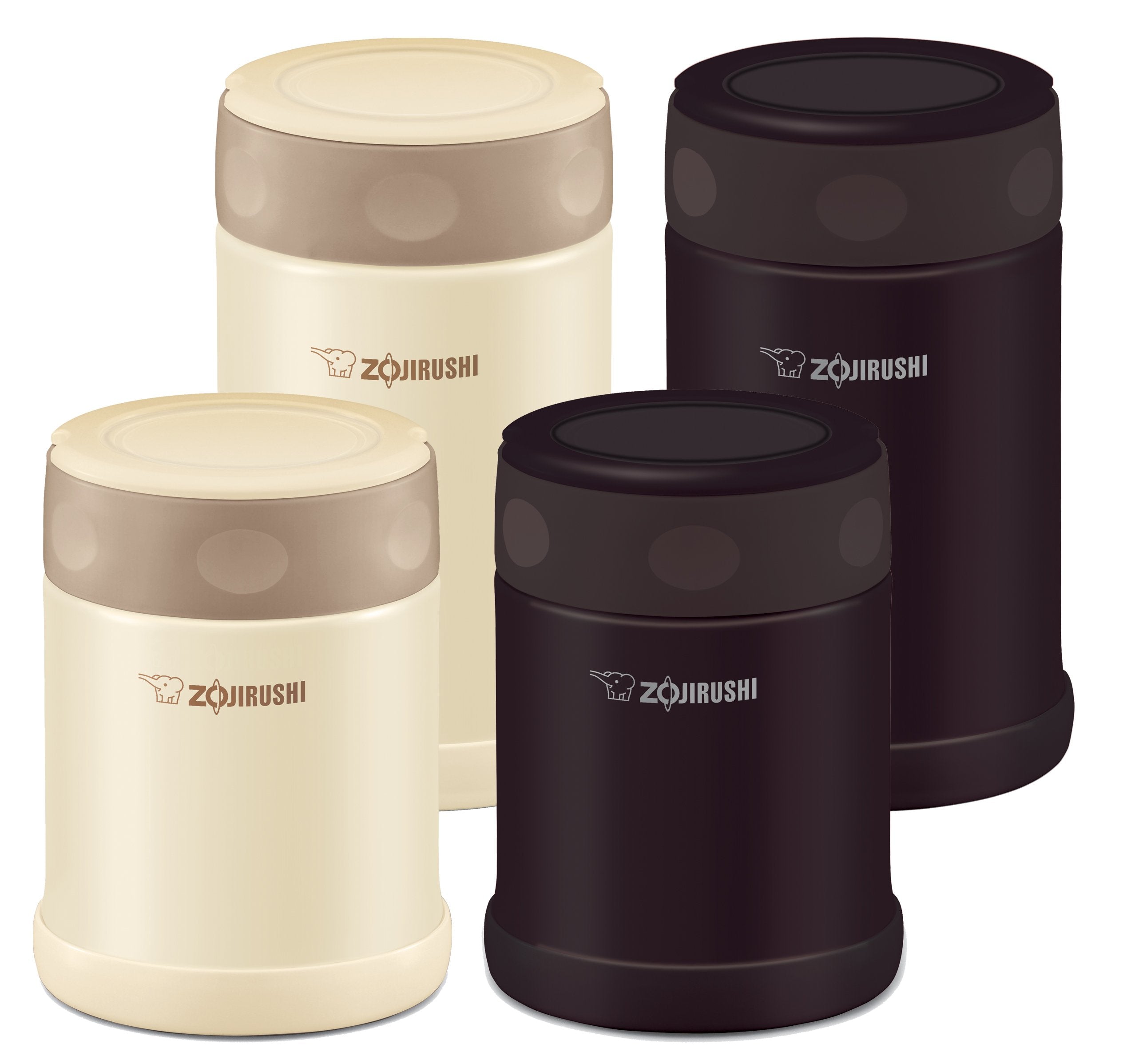 Zojirushi Stainless Steel Food Jar, 11.8-Ounce, Cream