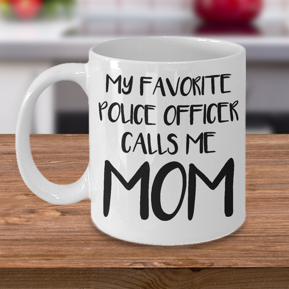 Valentine'S Day Thoughtful Gifts For Police Moms, Unique Police Officer Gifts, Special Gifts From Family