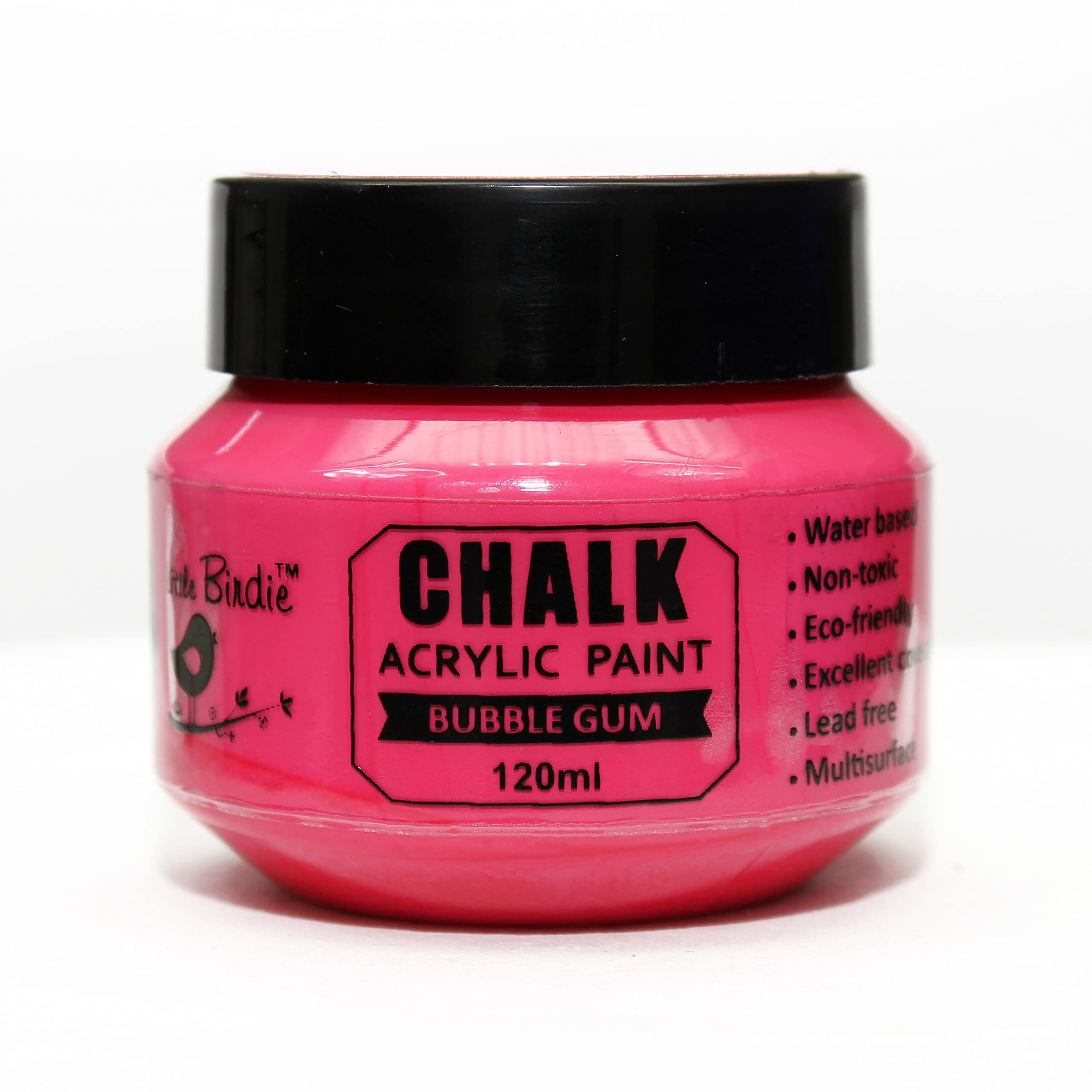 Itsy Bitsy- Home Decor Chalk Acrylic Paint 120Ml - Pink Ballet