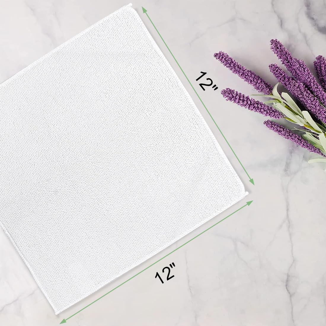 Unimade Washcloths Bulk - 100 Pack - Face Towels (12'' X 12''), Highly Soft Wash Cloths And Hand Towels, Fast Drying Multi-Purpo