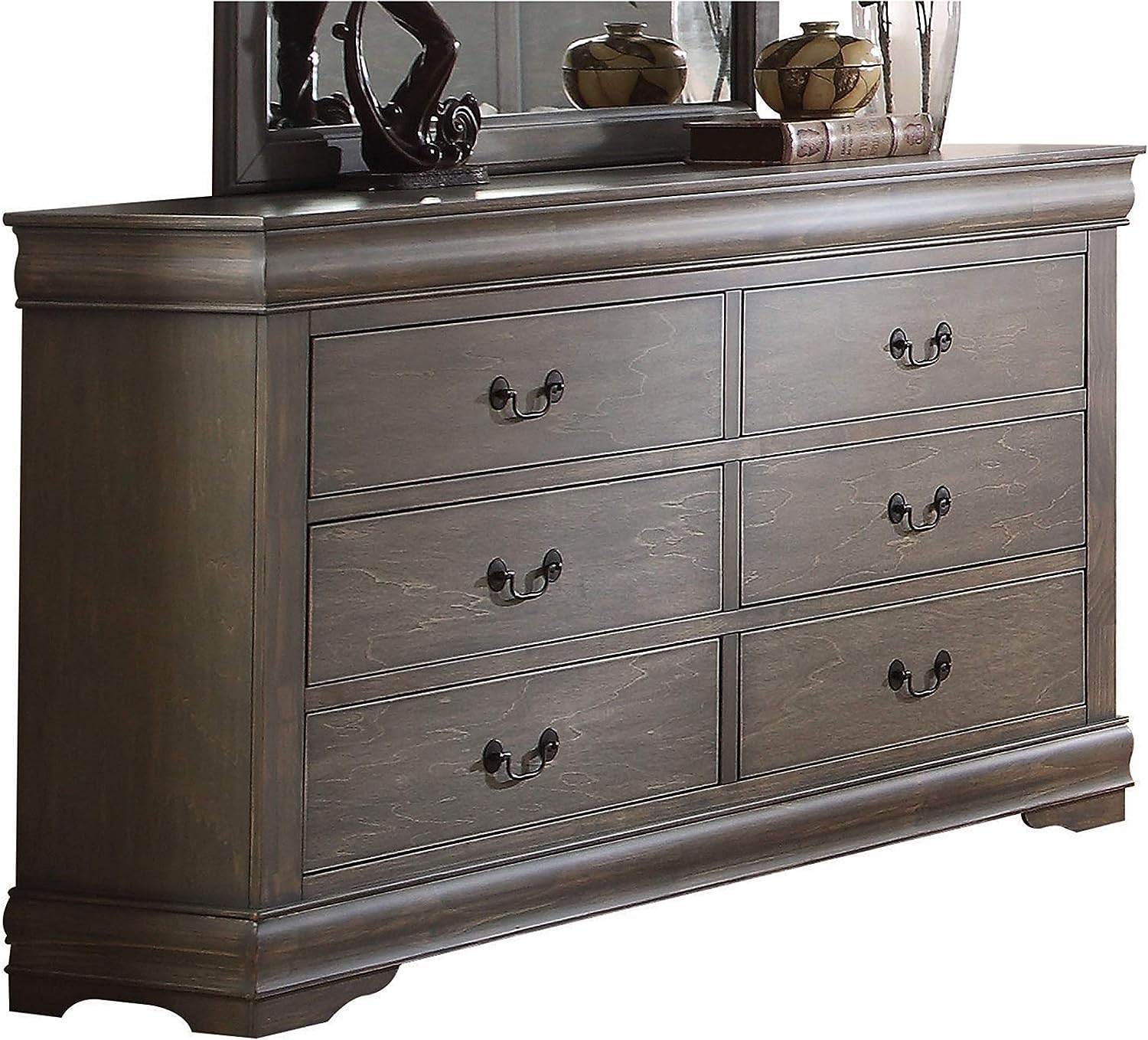 ACME Furniture Louis Philippe Dresser, Antique Gray, One Size