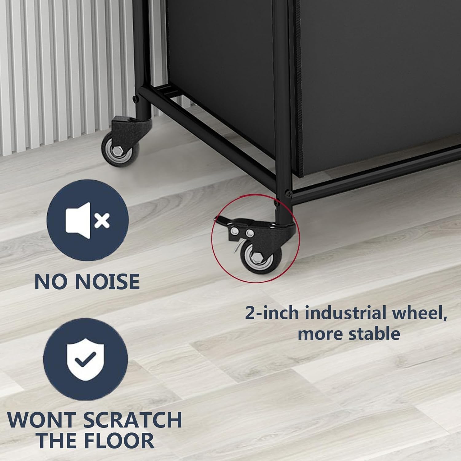 Linzinar 2 Bag Laundry Basket Sorter Cart With Storage Shelf Laundry Hamper With Rolling Wheels For Clothes Storage Laundry Orga