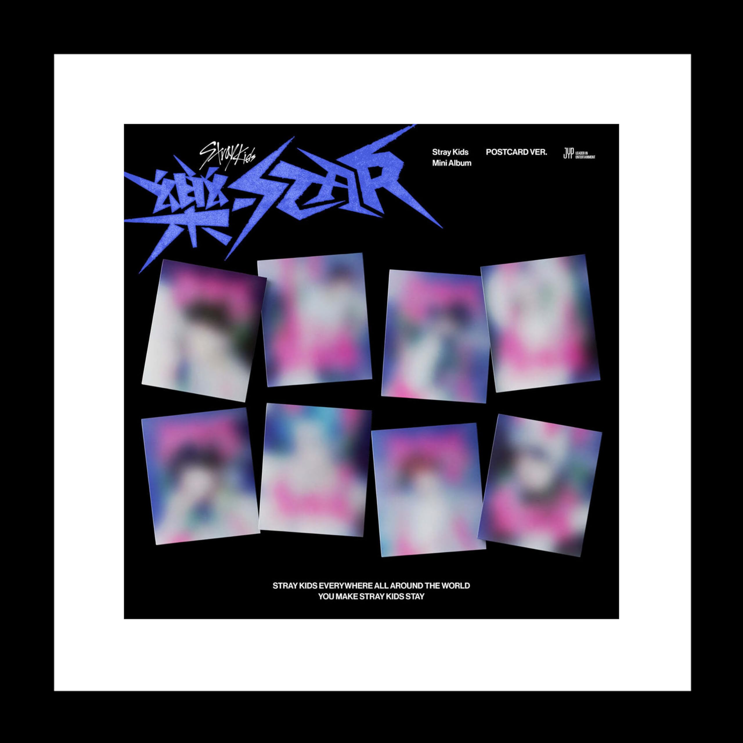 Stray Kids ?-STAR ROCK-STAR 8th Mini Album CD+Contents+Photocard+Tracking Sealed SKZ (POSTCARD Random Version)
