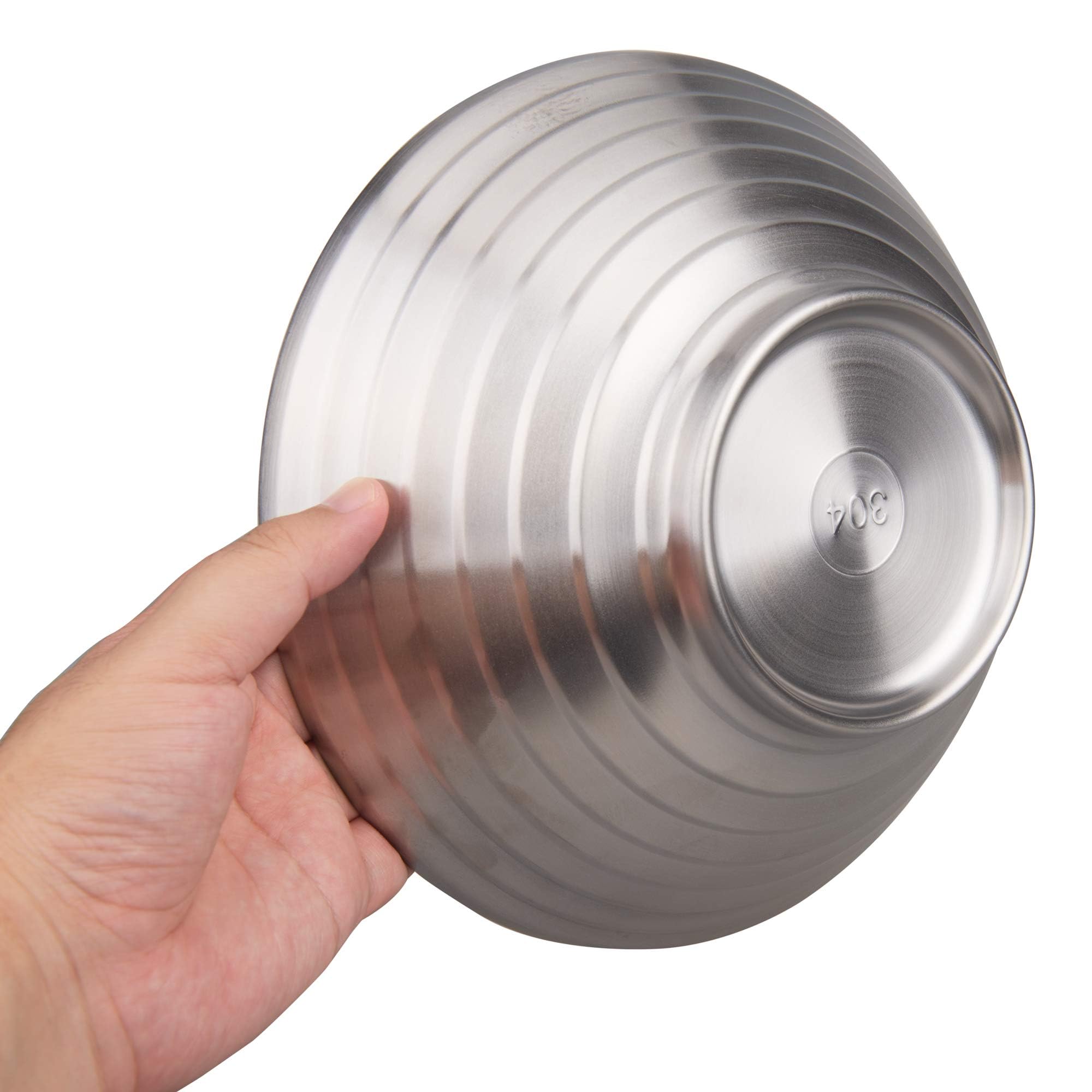 Imeea 37 Oz Large Soup Bowls Unbreakable Ramen Bowls Double Wall Sus304 Stainless Steel Serving Bowl For Cereal, Pasta, Salad, F