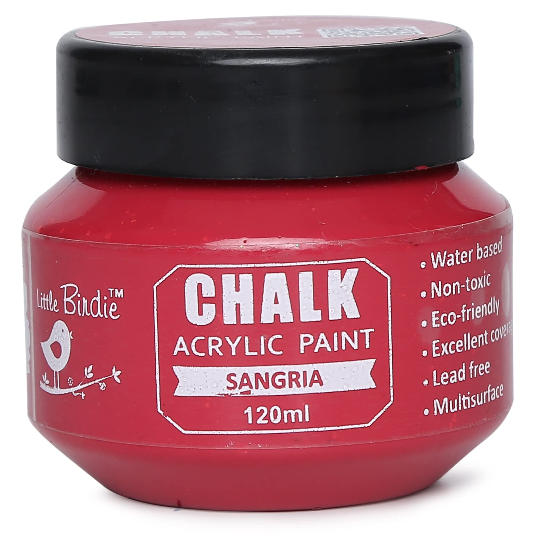 Itsy Bitsy- Home Decor Chalk Paint 120Ml (Sangria)