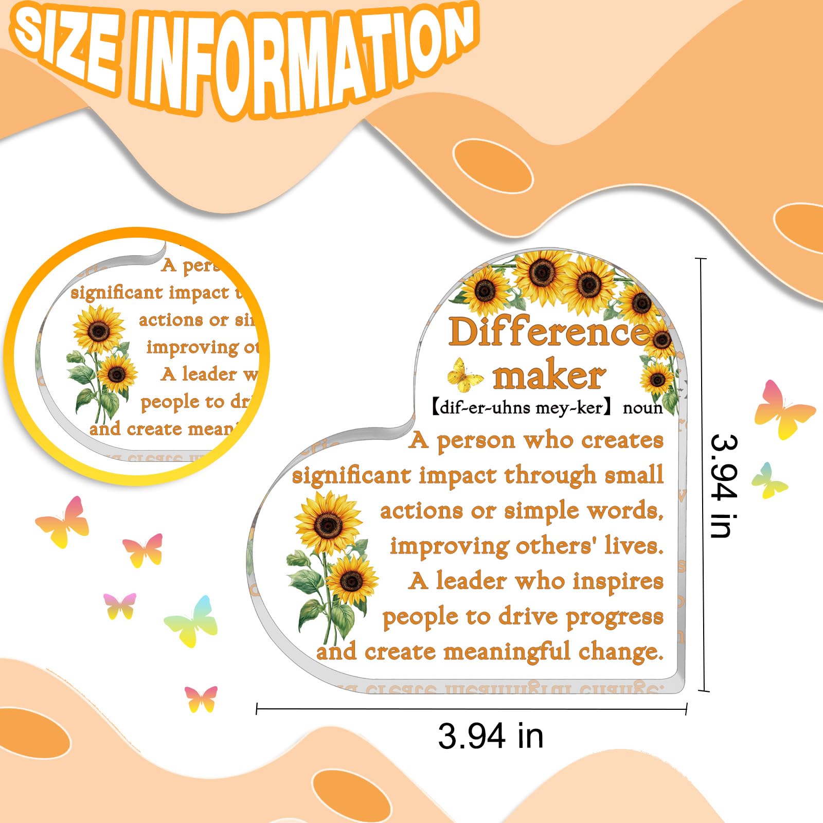 Boss Lady Gifts for Women Inspirational Coworker Boss Gifts Office Appreciation Present for Women/Men New Job Farewell Retiremen