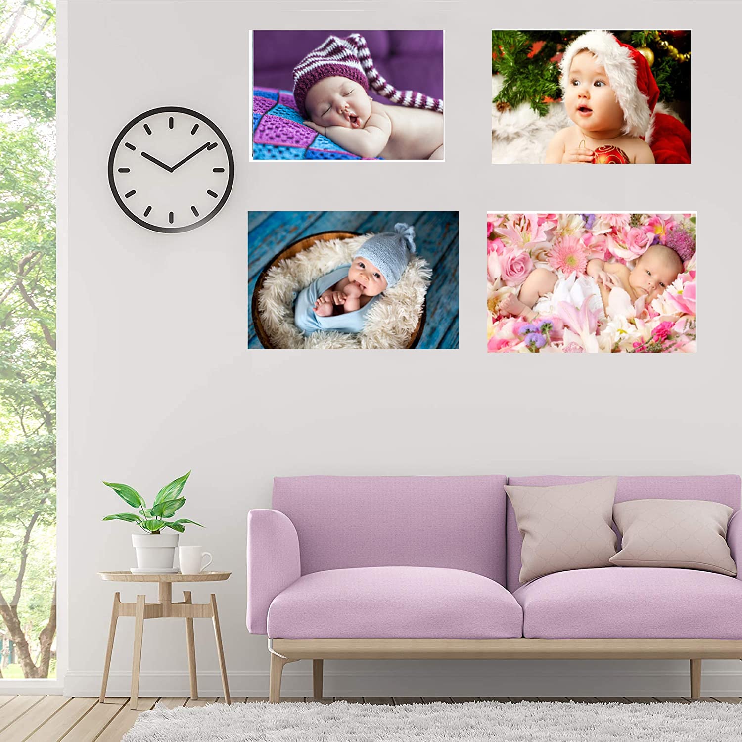 Kartmen Paper Newborn Baby Cute Large Wall Posters For Pregnant Women In Bedroom With Big Size Gloss Finish, Size - 12 X 18 Inch