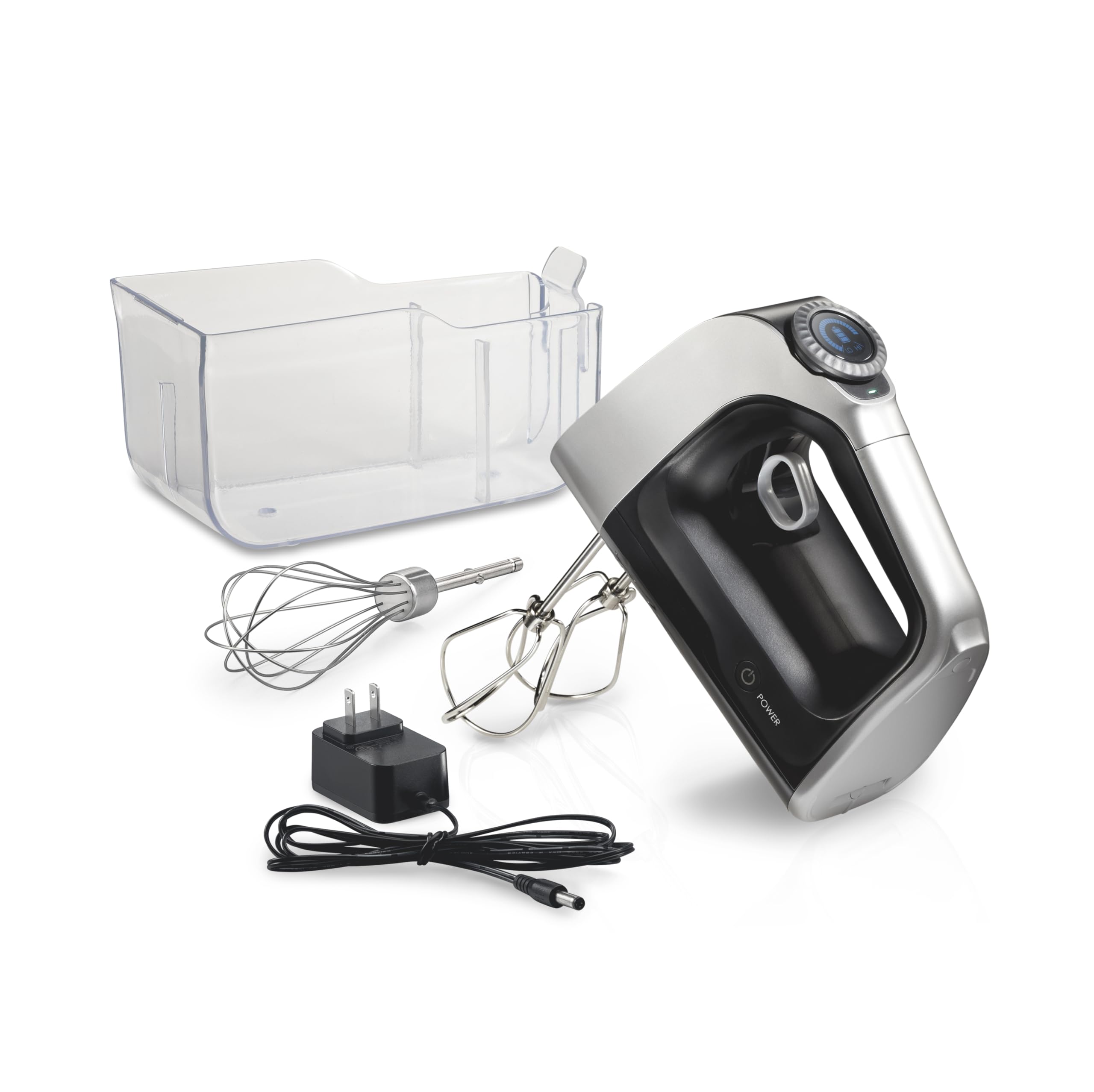 Hamilton Beach Professional Cordless Electric Hand Mixer with Infinite Speed Control, Powerful DC Motor for Effortless Mixing, Q