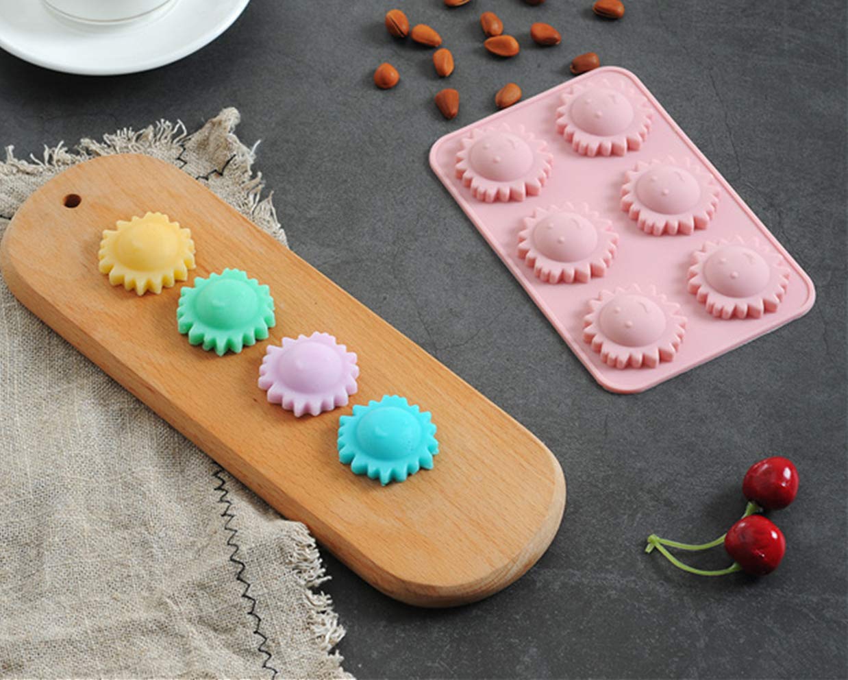 Jevenis Set Of 6 You Are My Sunshine Party Supplies You Are My Sunshine Cake Mold You Are My Sunshine Cupcake Decoration Sun Mol