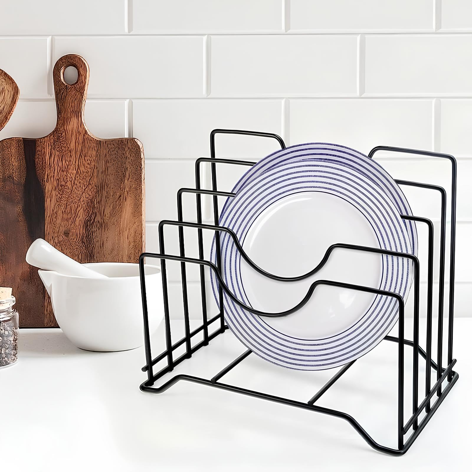 Earthcone Pot & Pan Organizer Rack For Kitchen