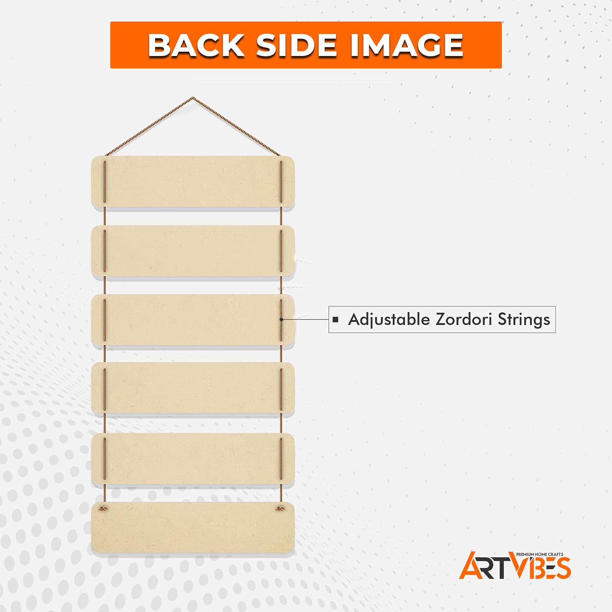 Artvibes Decorative Wall Hanging Wooden Art Decoration Item For Kids Room | Living Room | Bedroom | Home Decor | Gifts | Quotes