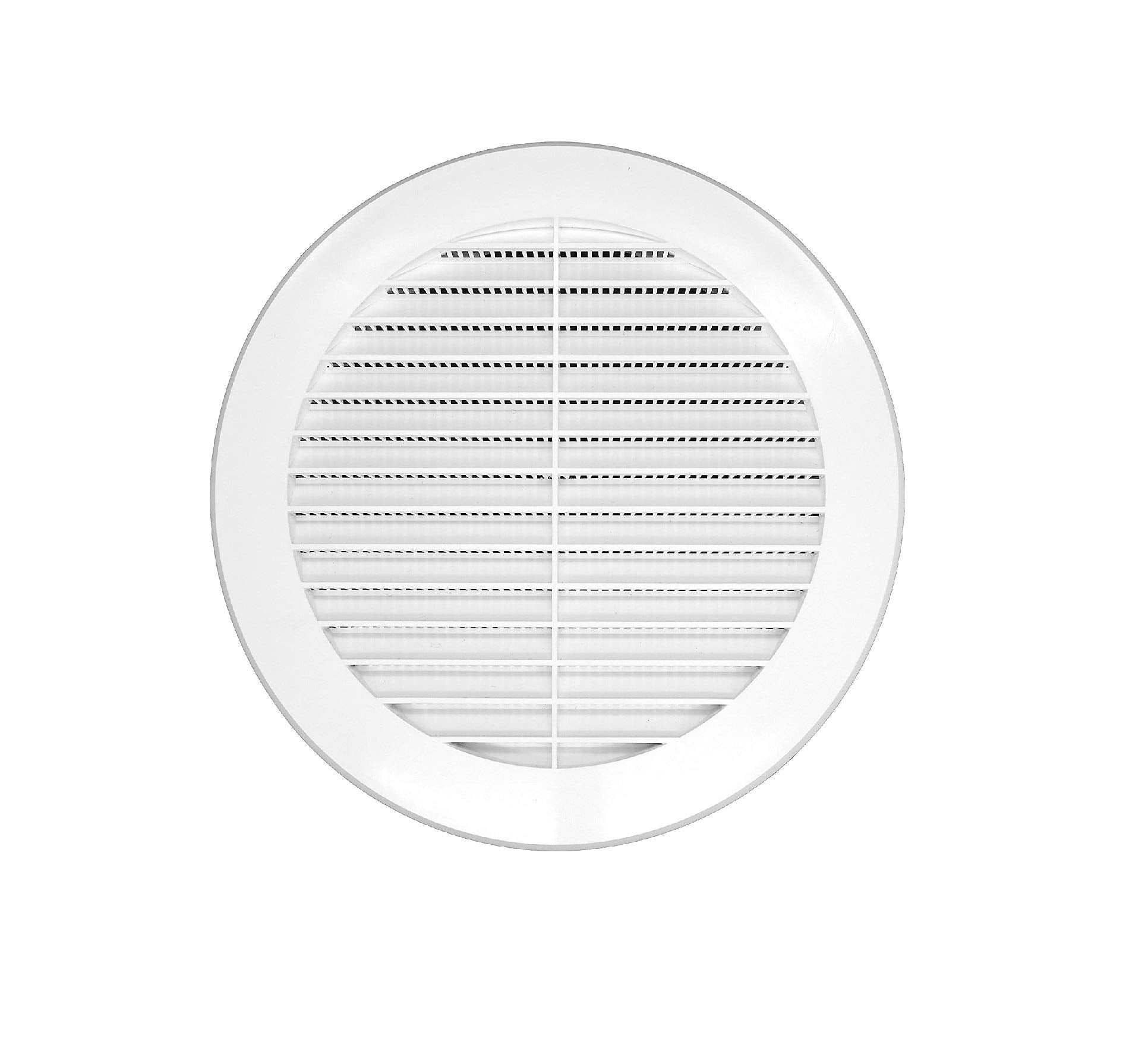 Oicota Circle Cowl Air Vent Grille Cover Ducting, White, 6 Inch (Round Vent)