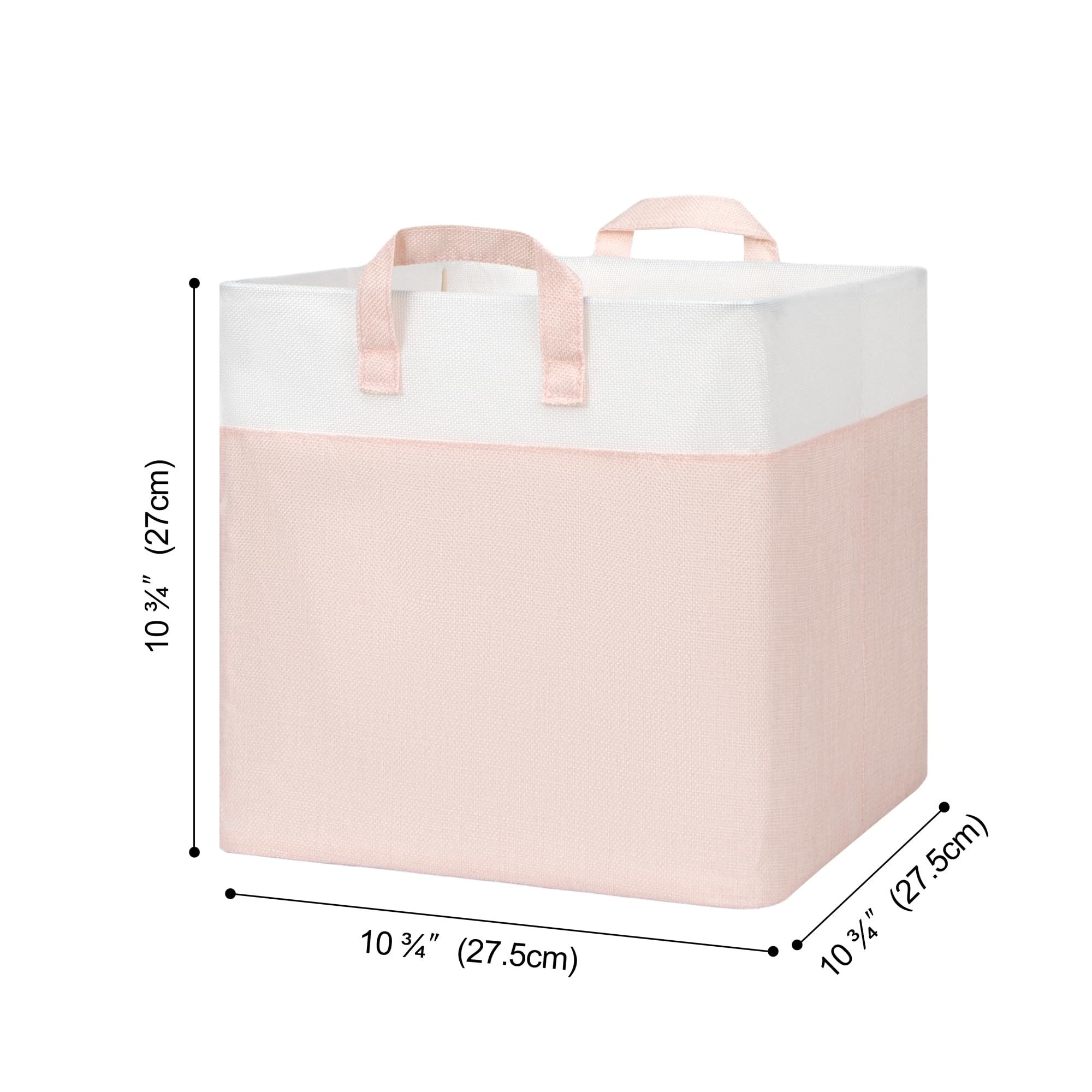 Granny Says 11X11 Storage Cubes, Cube Storage Bins With Metal Frame, Fabric Storage Organizer, Foldable Cube Storage Organizer,
